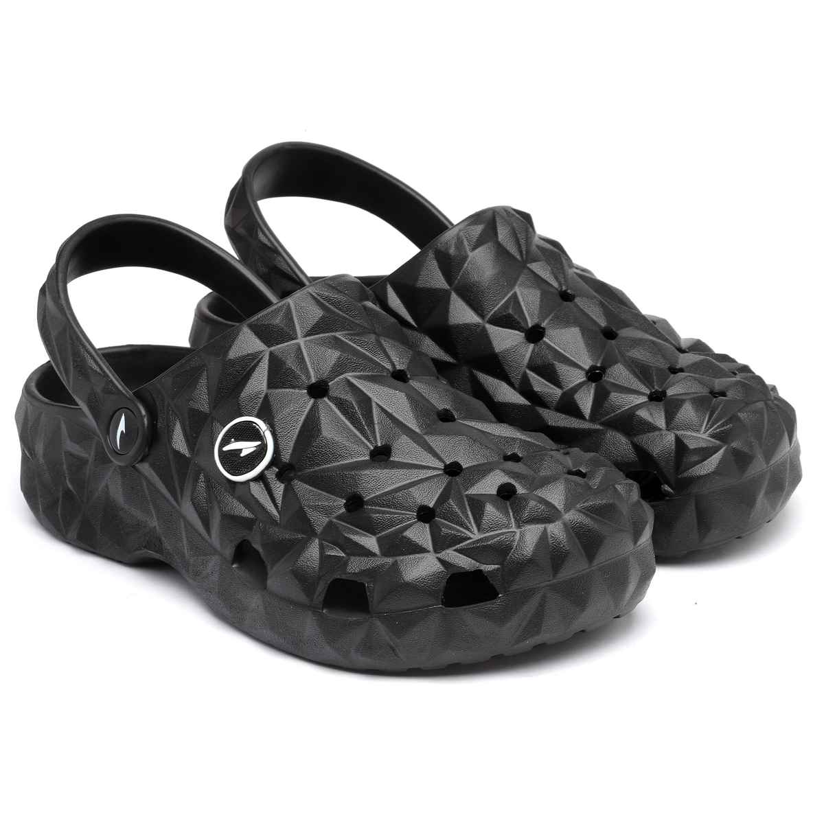 Asian Men s Agc-16 Black Stylish Clogs | UK - 10