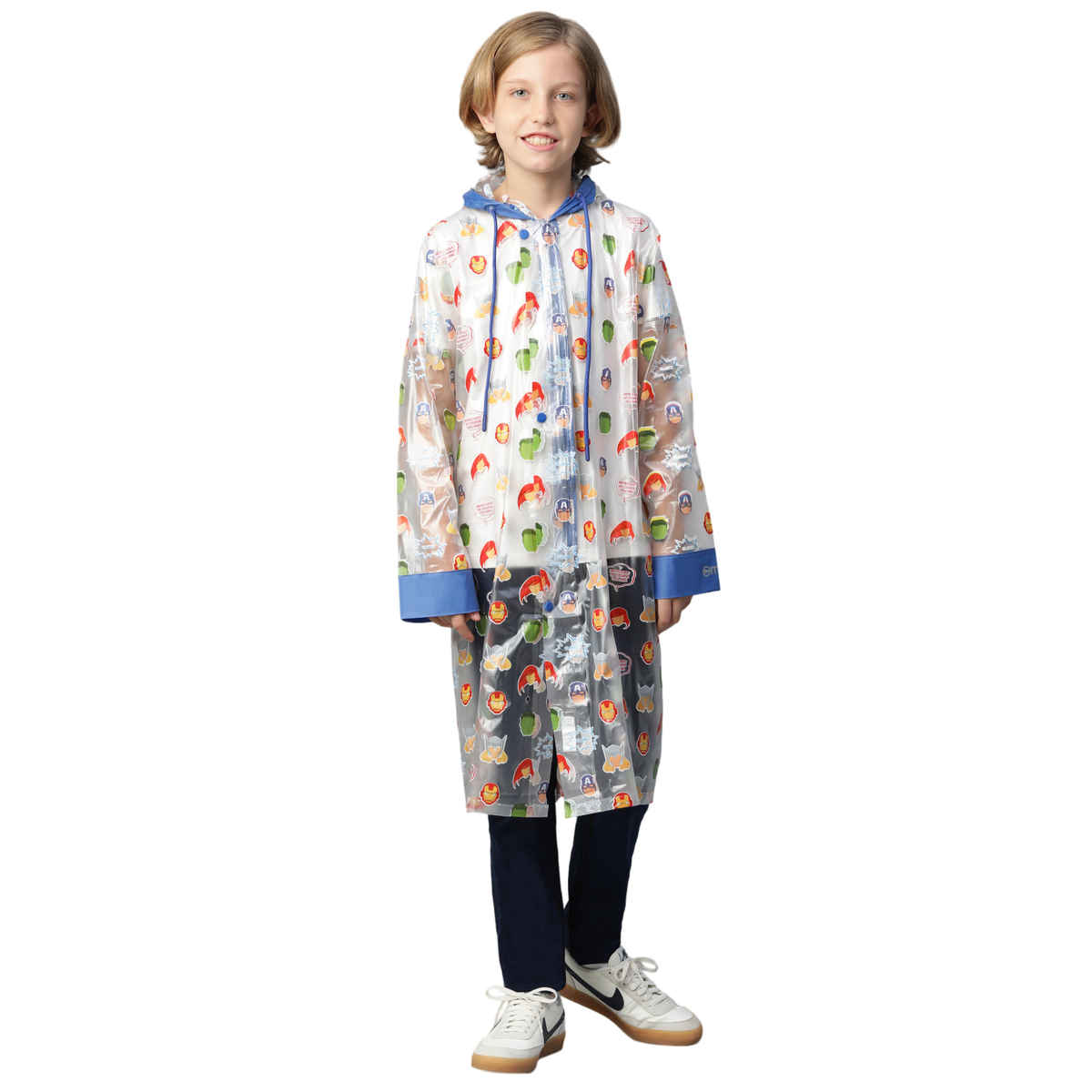 Citizen Kids PVC Series Disney Printed Long Coat with Zip