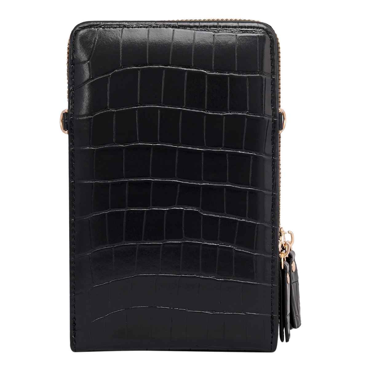 Lino Perros Women's Structured Sling Bag | Black