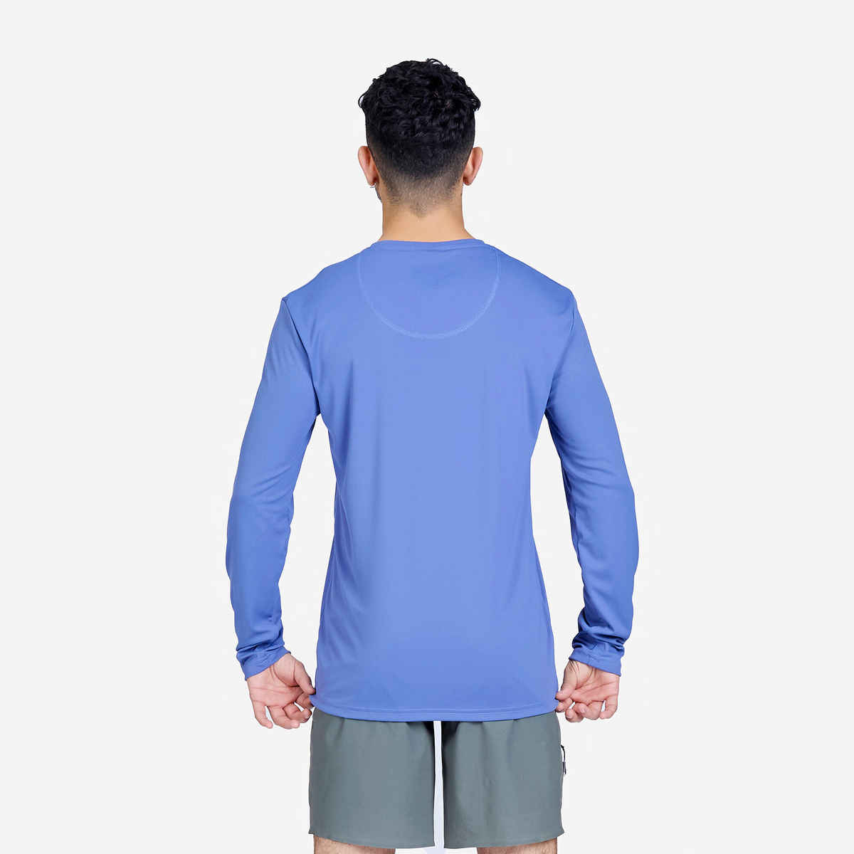 Decathlon UV Protection Long sleeve Surfing T-shirt | Blue - S