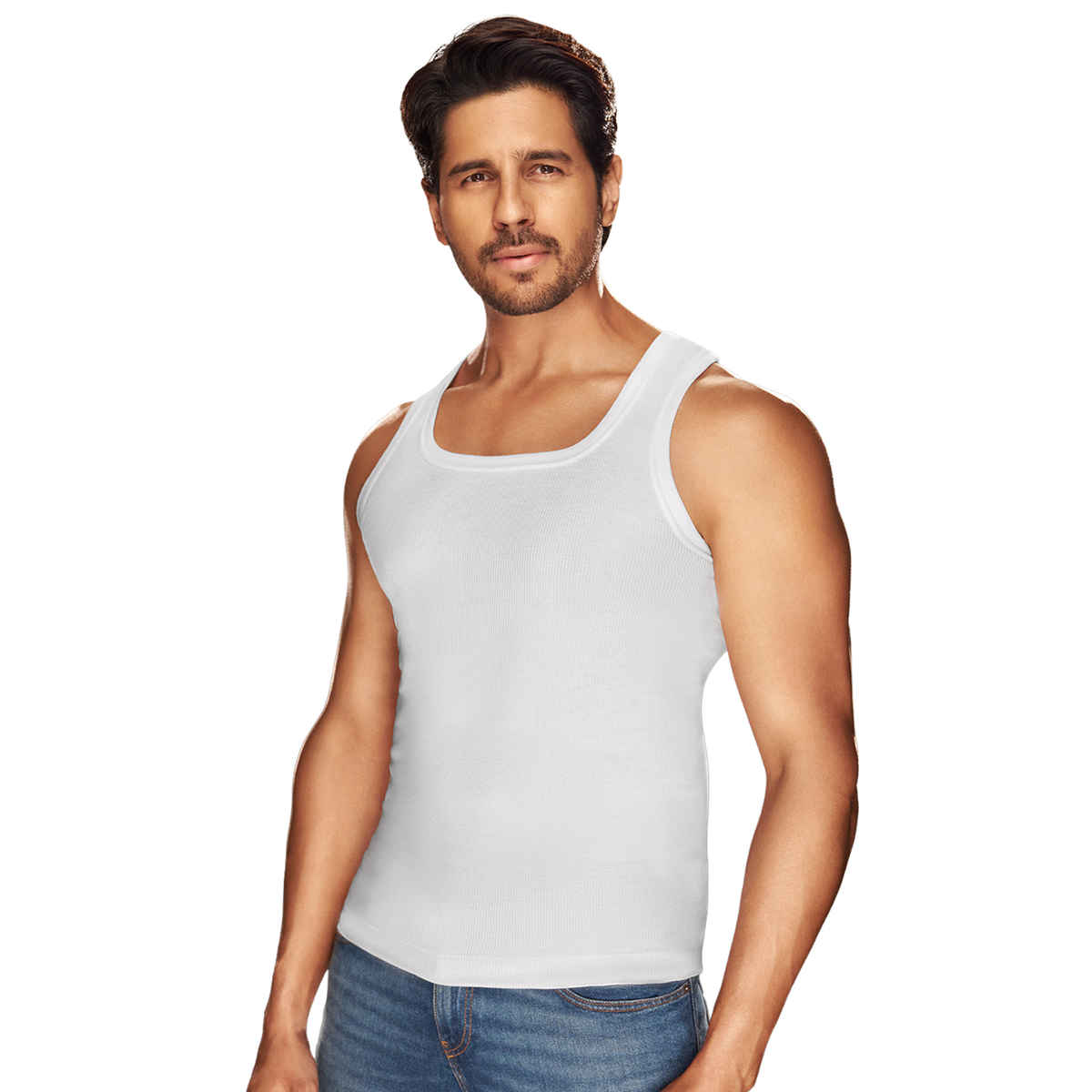 Sporto by Macho Men's Derby Vest | White - 80 cm