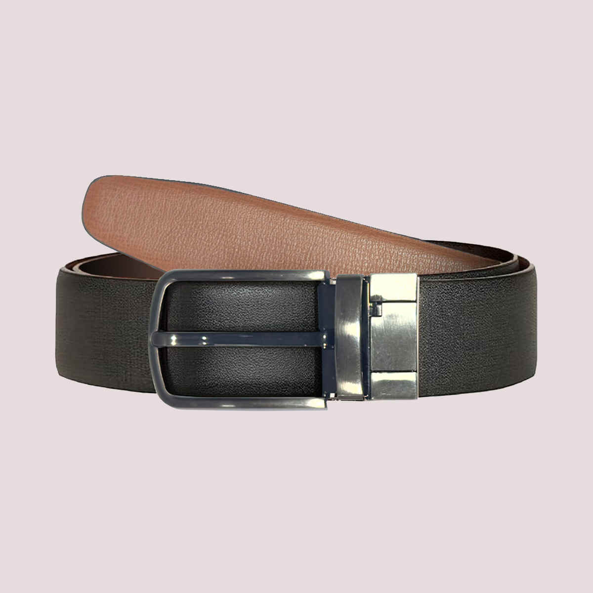 Freecultr Men's Leather Reversible Belt