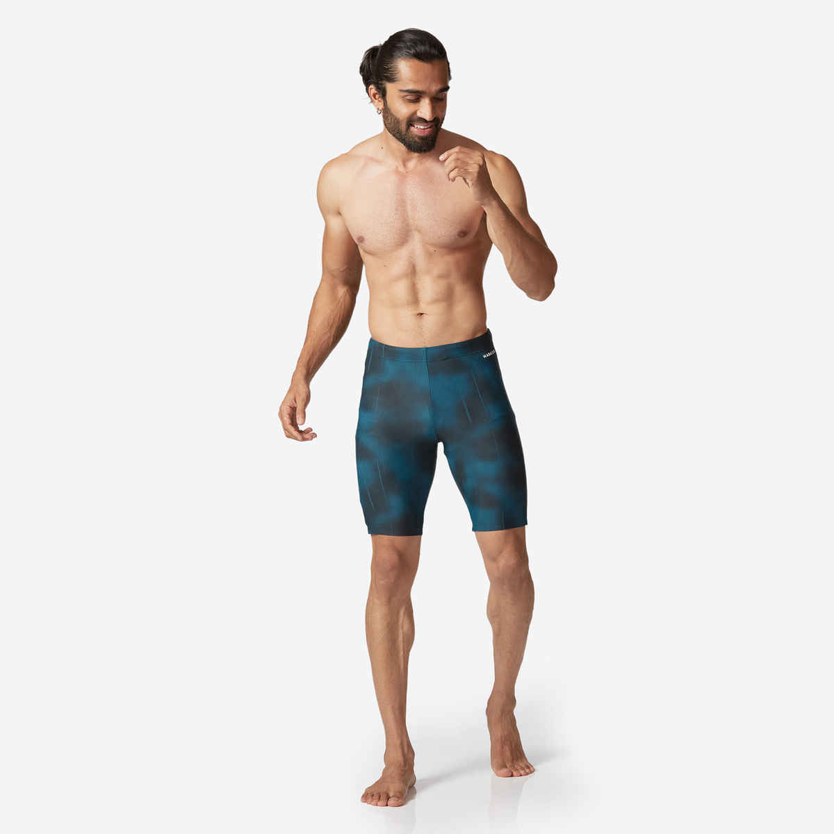 Decathlon Nabaiji Men's Swimming Jammers | Black | M