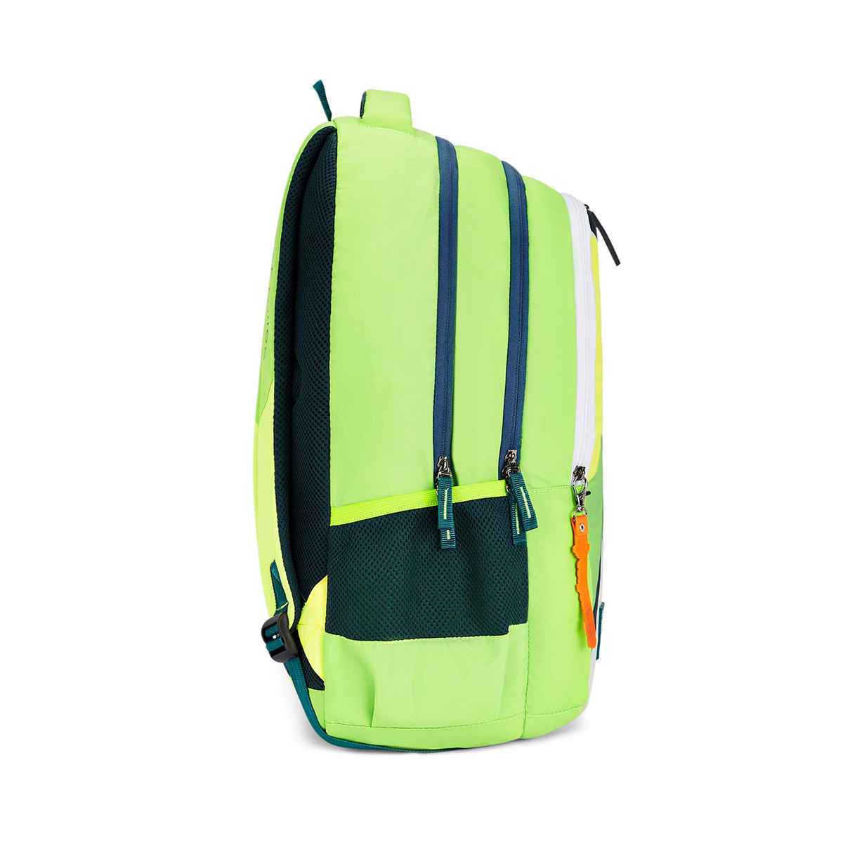 Nasher Miles Modern Polyester Laptop Backpack with Raincover & Front Organiser | Green - 45 L