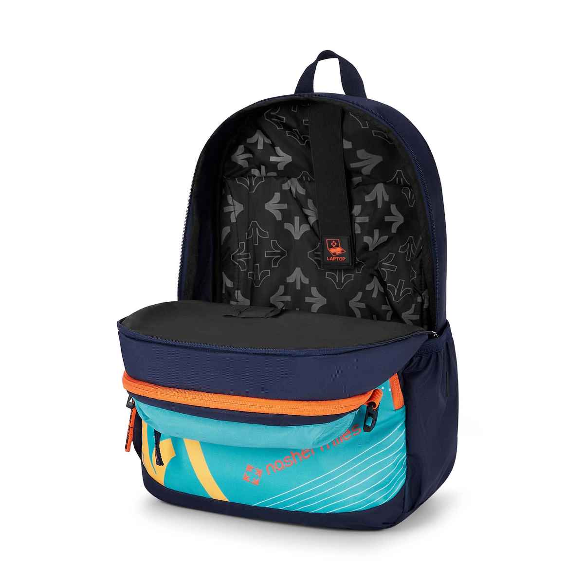 Nasher Miles Engineering Polyester Laptop Backpack with Rain cover | Yellow - 36 L