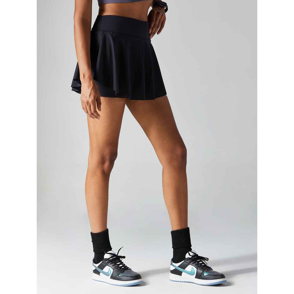 Cava Women's Tennis Skorts Swirl | Black - L