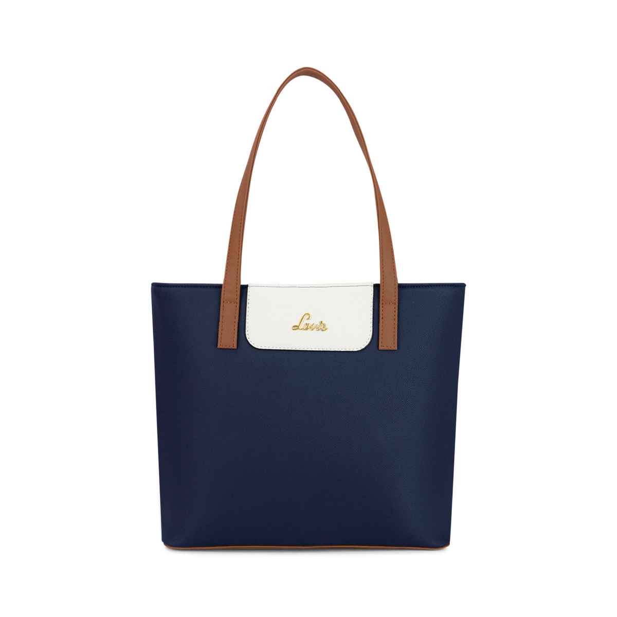 Lavie Women's Colourblock Jossie Tote Handbag | Navy Blue
