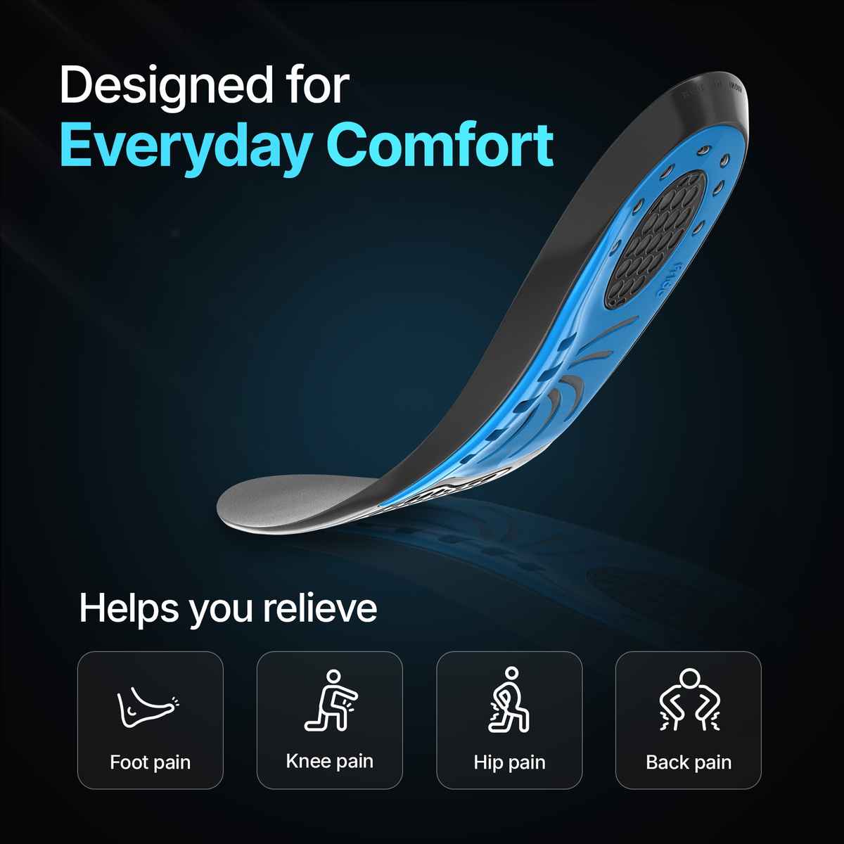 Frido Dual Gel Insoles - Regular | 8-13