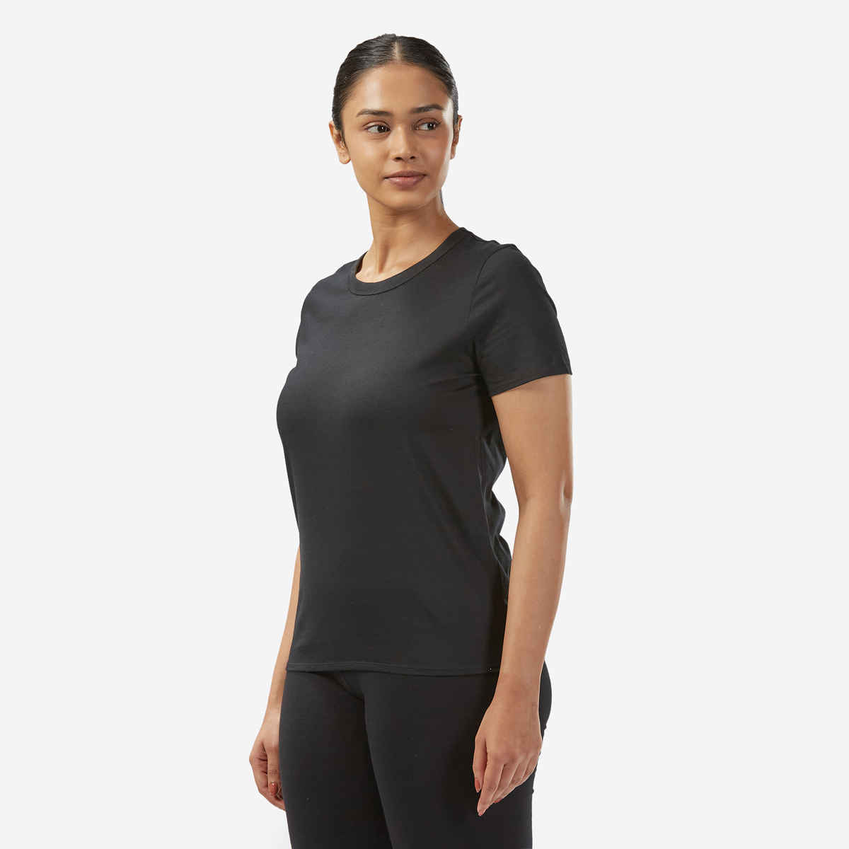 Decathlon Nyamba Women's Fitness T-shirt | Black | XL