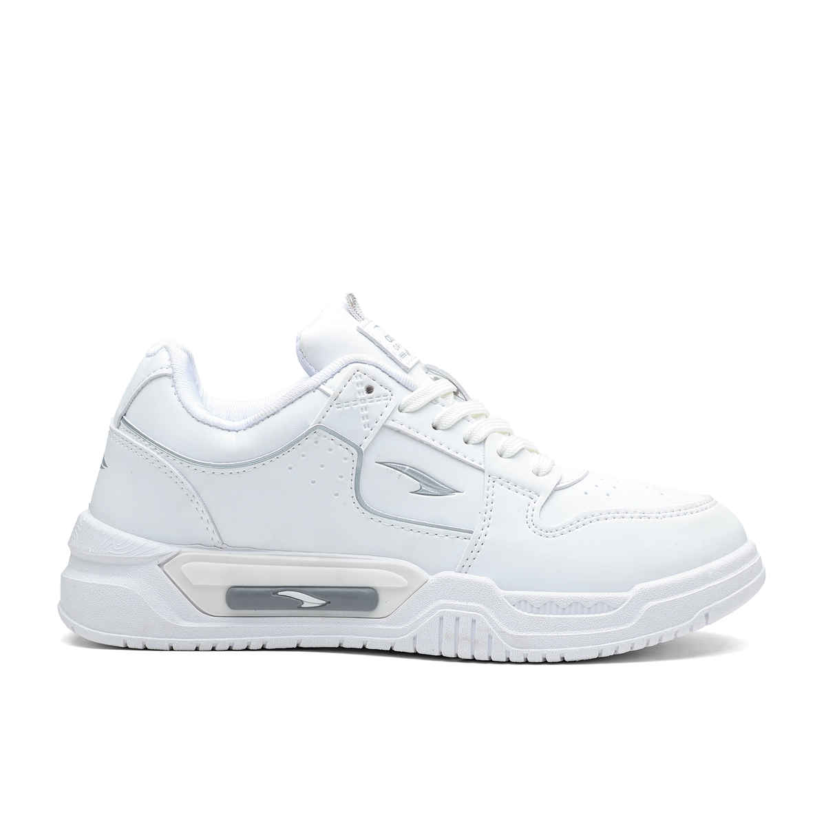 Asian Men's Lace up Sneakers | SHADOW-01 | White | UK 6