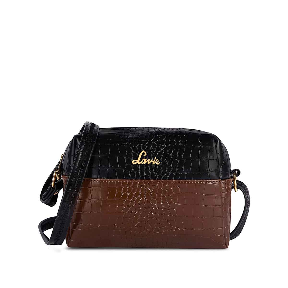 Lavie Women's Tina Cross Body Sling Bag | Ladies Purse Handbag | Brown