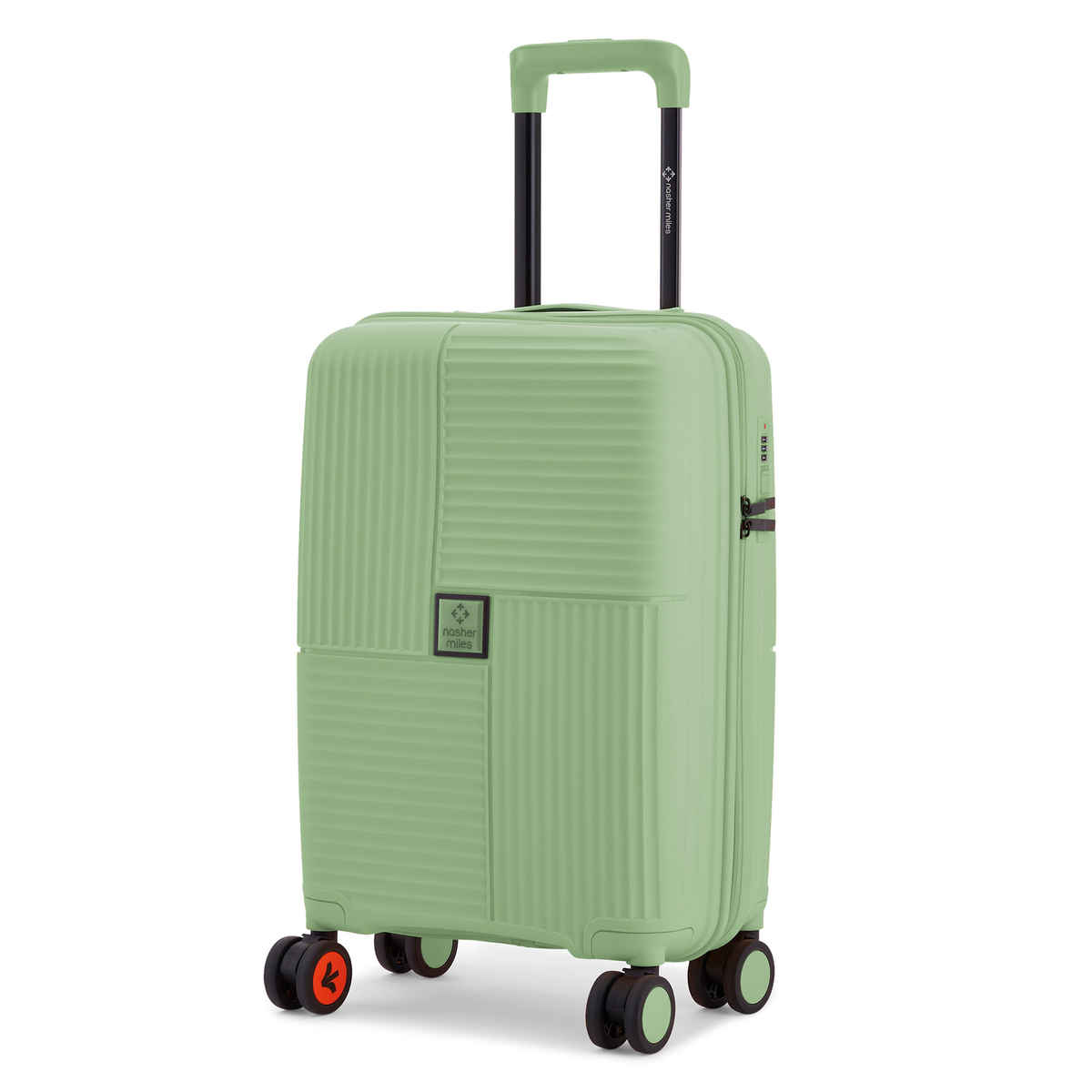 Nasher Miles Singapore Cabin Hard-Sided Luggage- 20 Inch - 55 cm Trolley Bag- Avacado Green