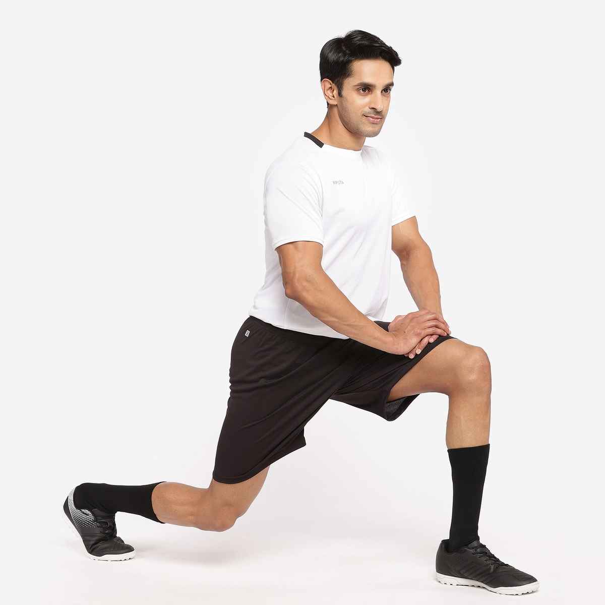 Decathlon Men Football Shorts - Black | S