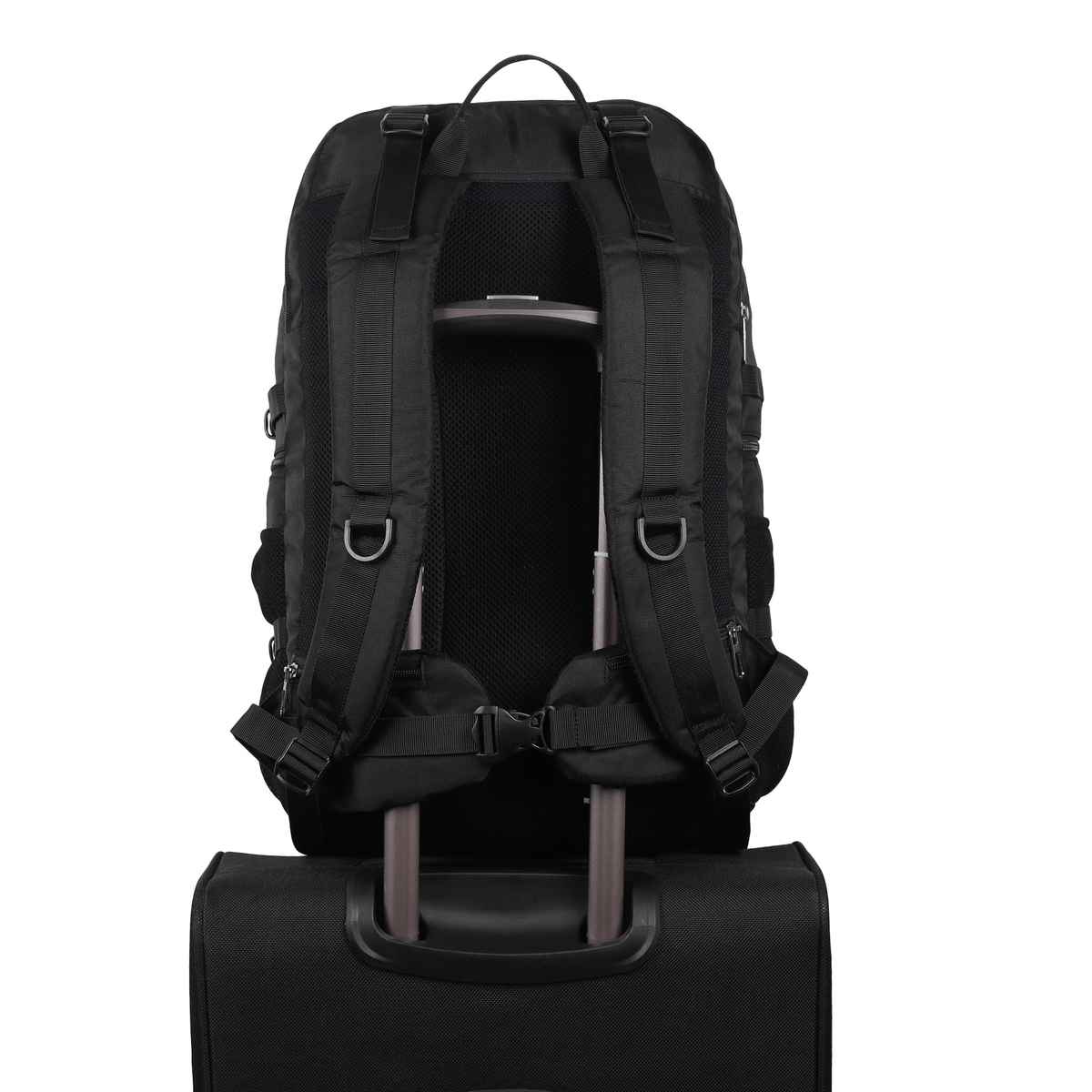 Wesley Rider Black Laptop Bag