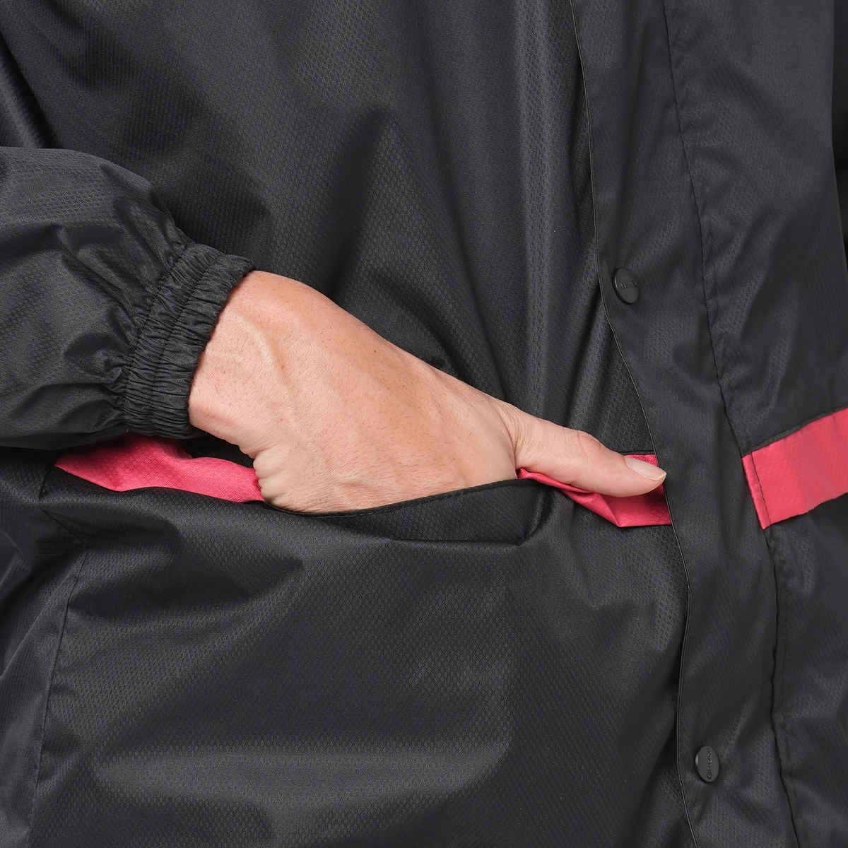 Citizen Reversible Series Raincoat With Pant - Black - CR017-2XL