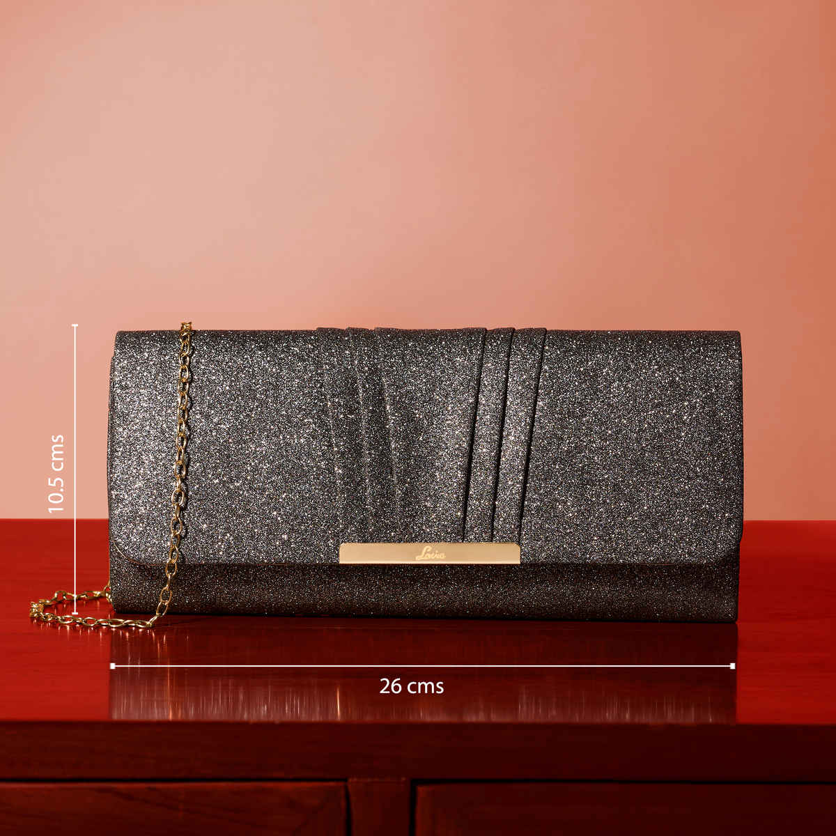 Lavie Scarlet Clutch Women Gift Set