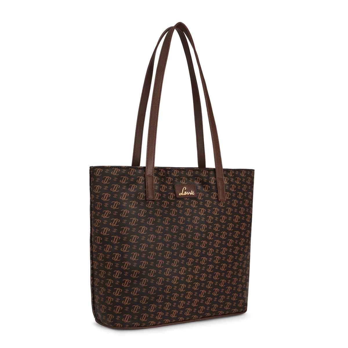 Lavie Women's Palmer Monogram Ll Tote Handbag | Ladies Purse | Shoulder Bag | Large | Choco