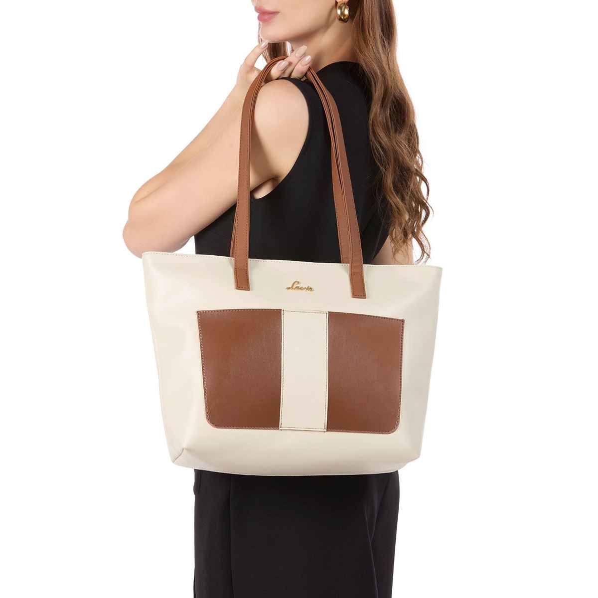 Lavie Women's Adelia Colourblock Tote Handbag | Ladies purse | Shoulder Bag