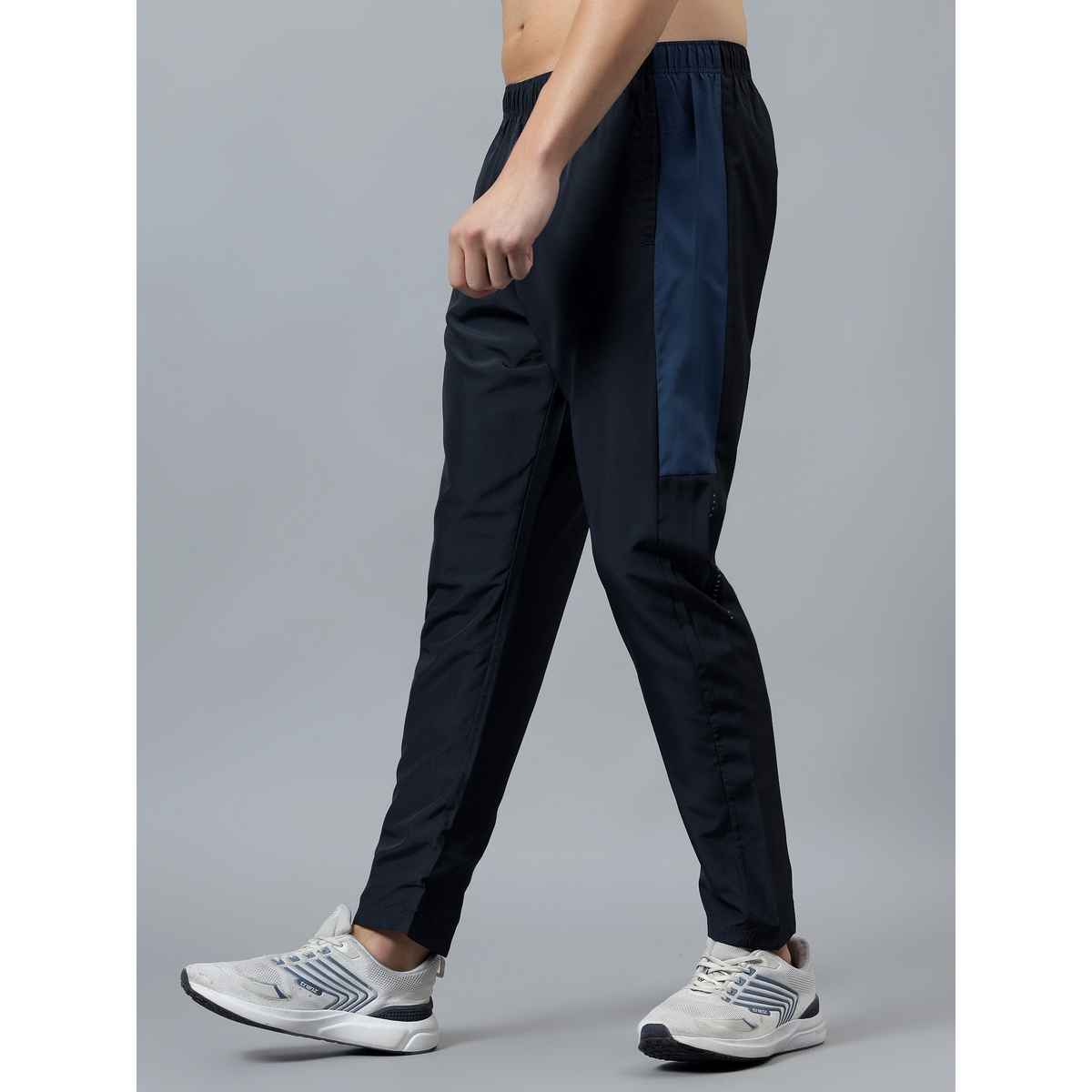 Dida Men's Track Pant Activewear Zipper Pocket Regular Fit | Navy - XL