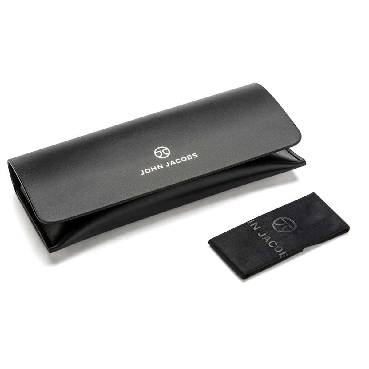 John Jacobs By Lenskart Unisex Solid Acetate Sunglasses | Transparent Green - L