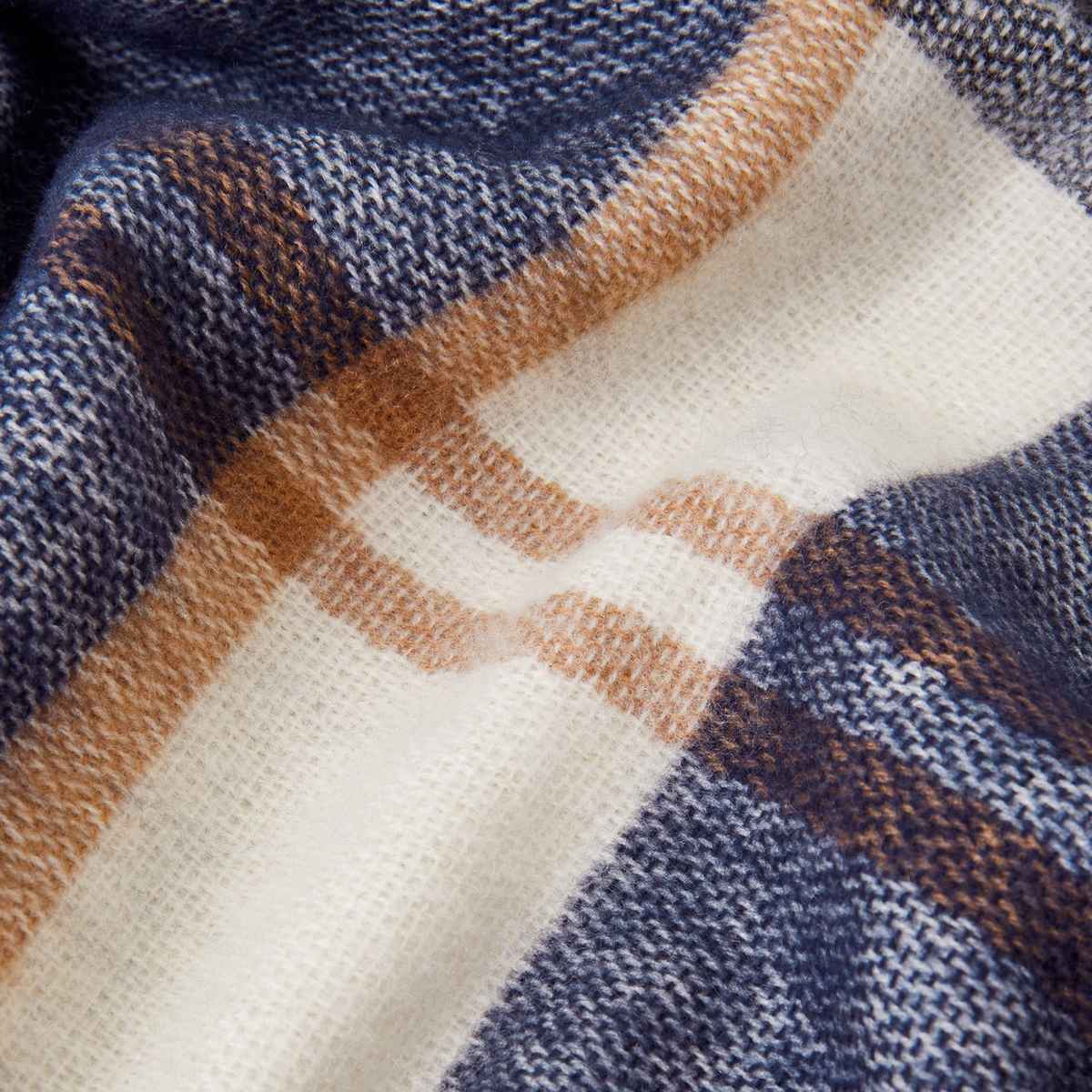 Accessorize London Women's Check Blanket Scarf | Multicolorcolor