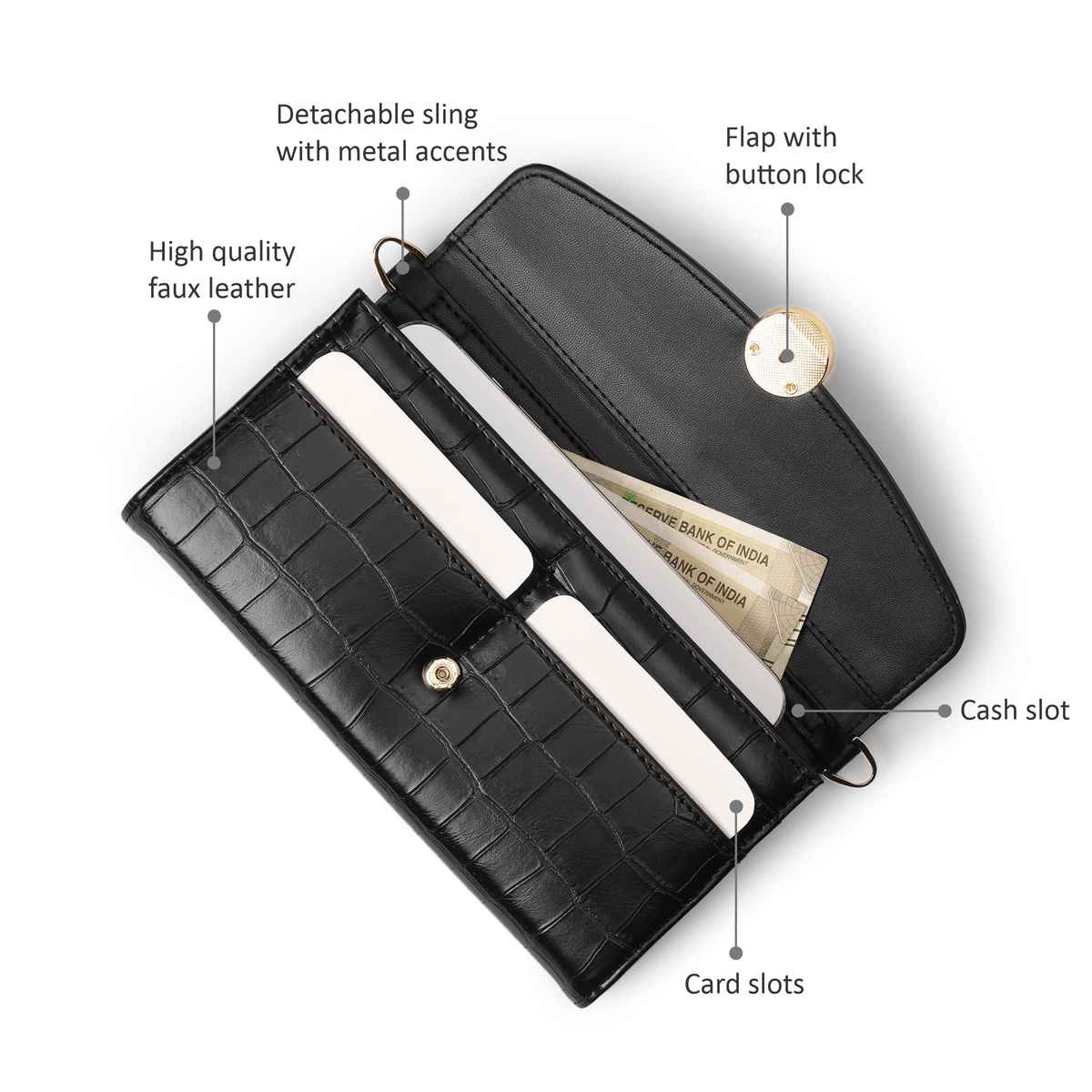 Fastrack Women's Linklet Clutch