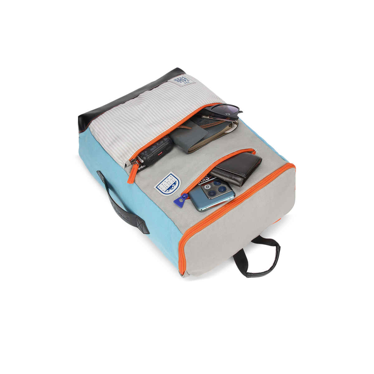 Provogue Cavo Pro Backpack | 15.6 In Laptop Compartment | Stylish Everyday Bag | Sky Blue - 14 L