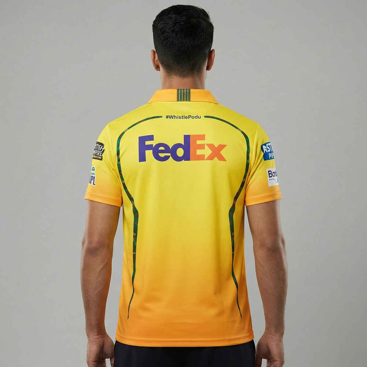 playR CSK - Chennai Super Kings Authentic Fan Jersey | IPL 2026 | Plain | 2XL