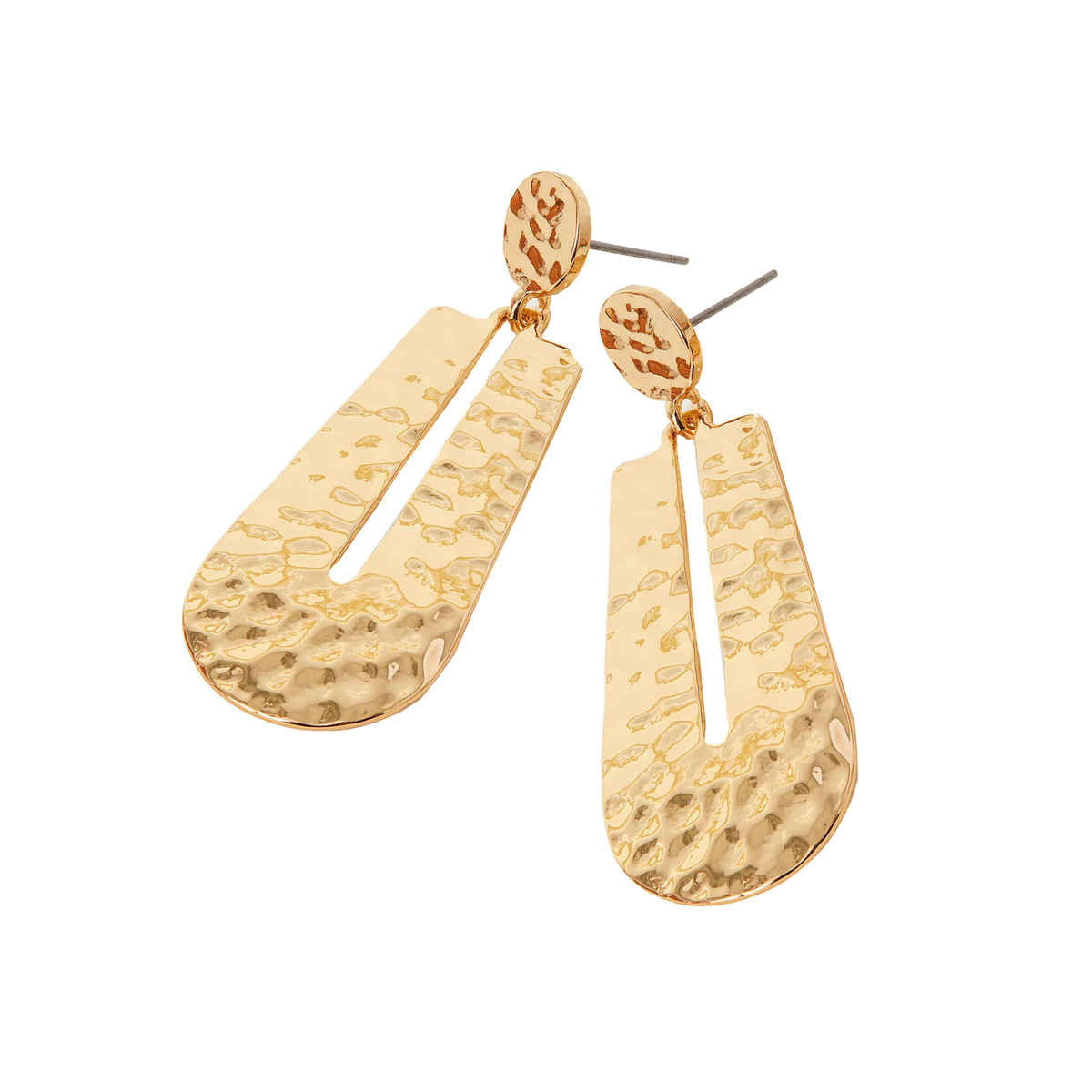 Accessorize London Women's Long Door Knocker Earrings - Gold