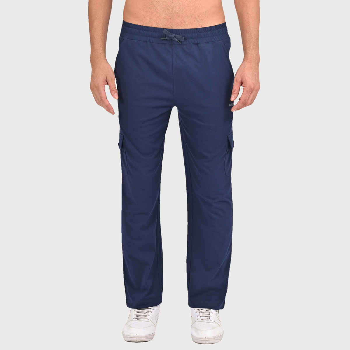Pepe Jeans Mens Astral Blue Cargo style Track pant  - Pack of 1 (XL) Comfort Fit, Soft Fabric