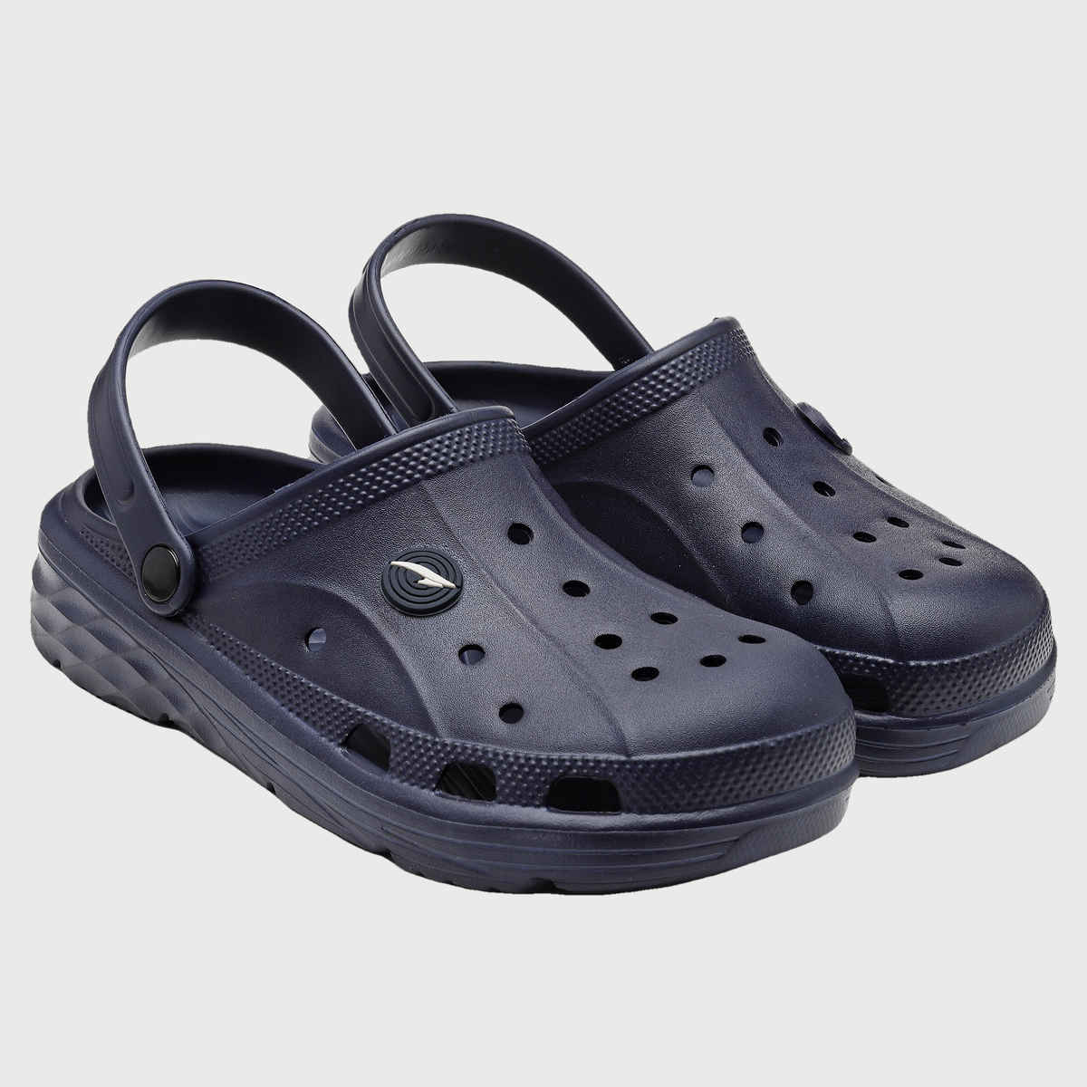 Asian Agc-14 Men Clogs Navy Blue (Size-9)