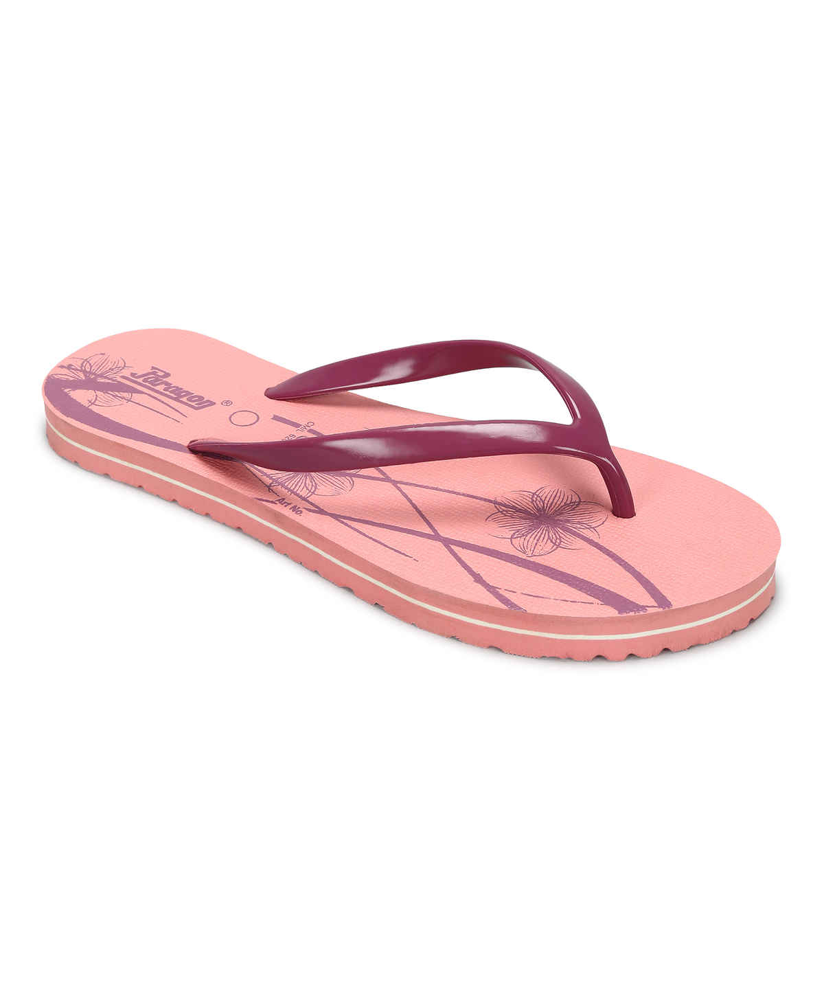 Paragon Women's Lightweight & Waterproof Hawai Slipper | Light Pink - UK 7
