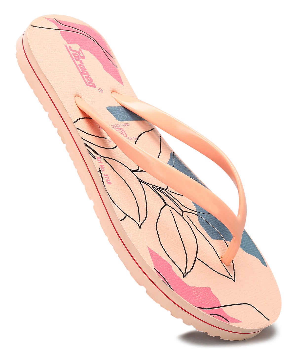 Paragon Women's Lightweight & Waterproof Hawai Slipper| Multicolor - UK 7