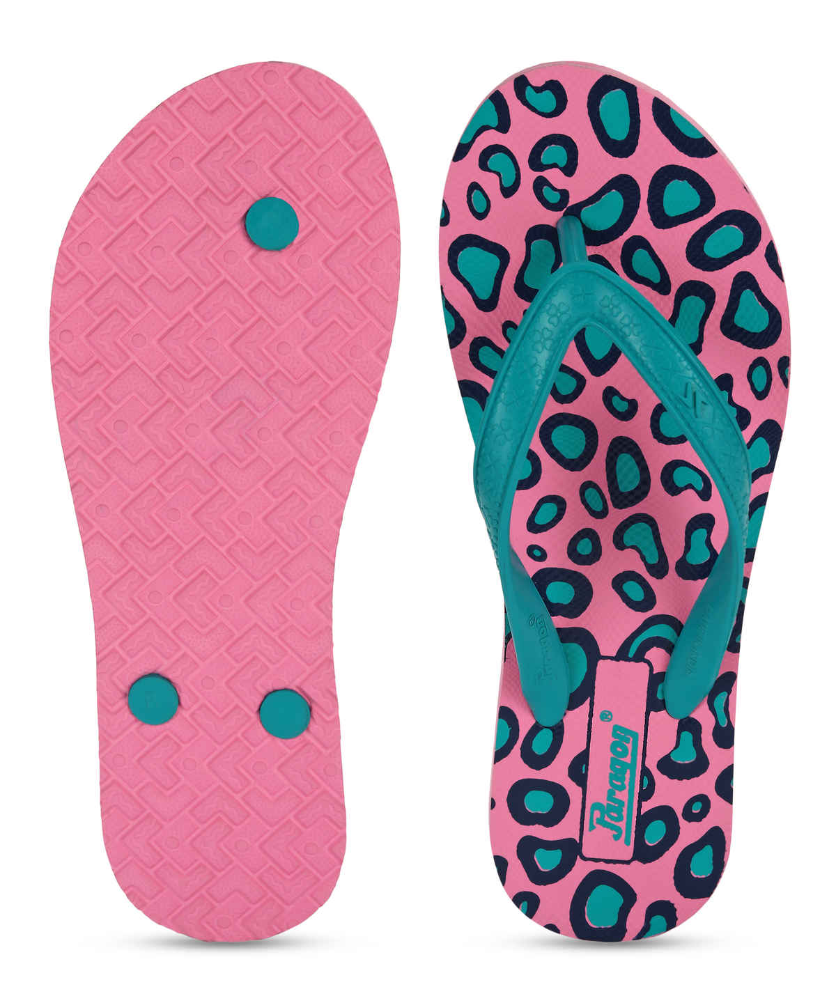 Paragon Women's Pink Hwk Slippers HWK3728L UK 4