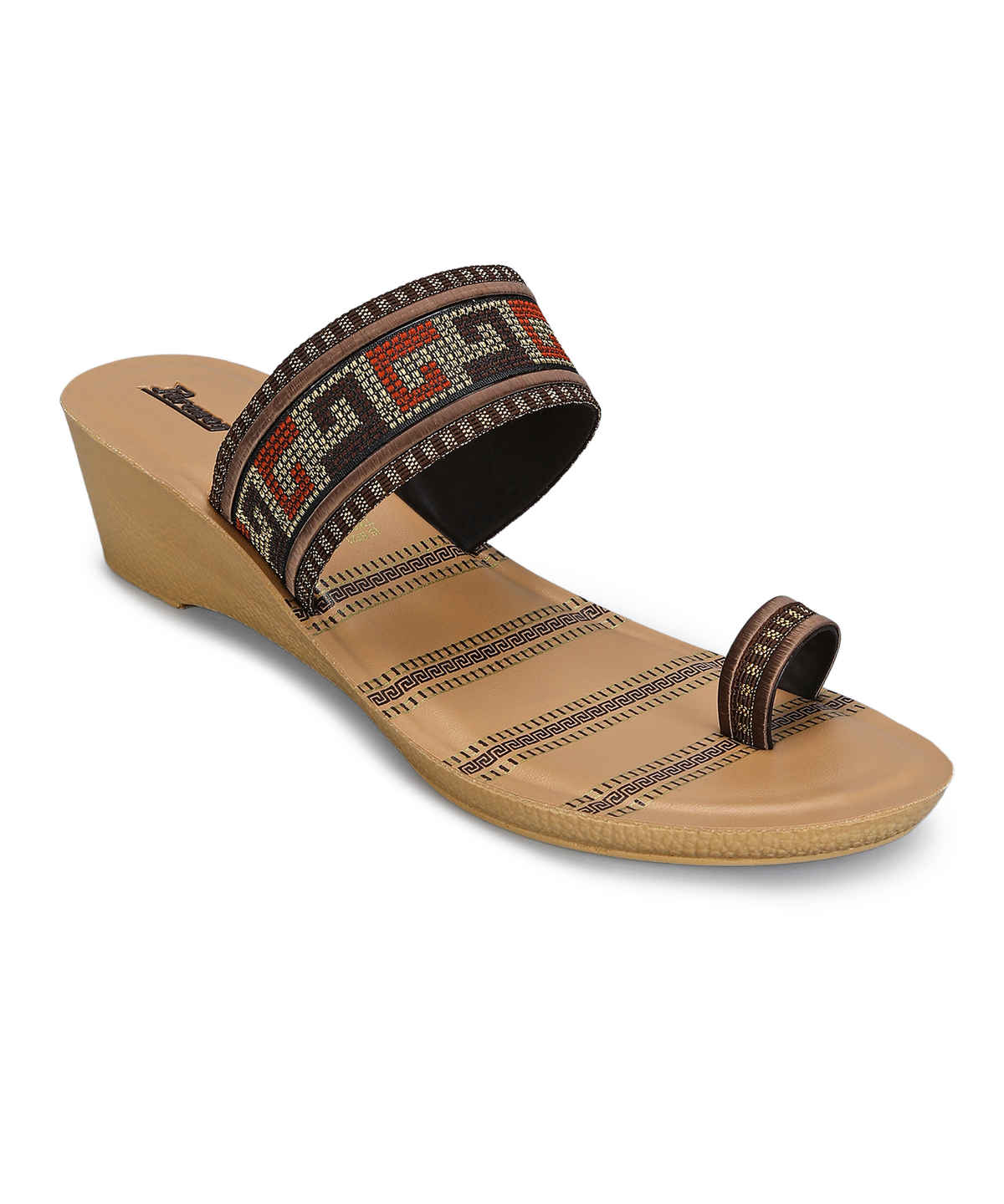 Paragon Women's Brown Pu Sandals PUK7027L UK 8