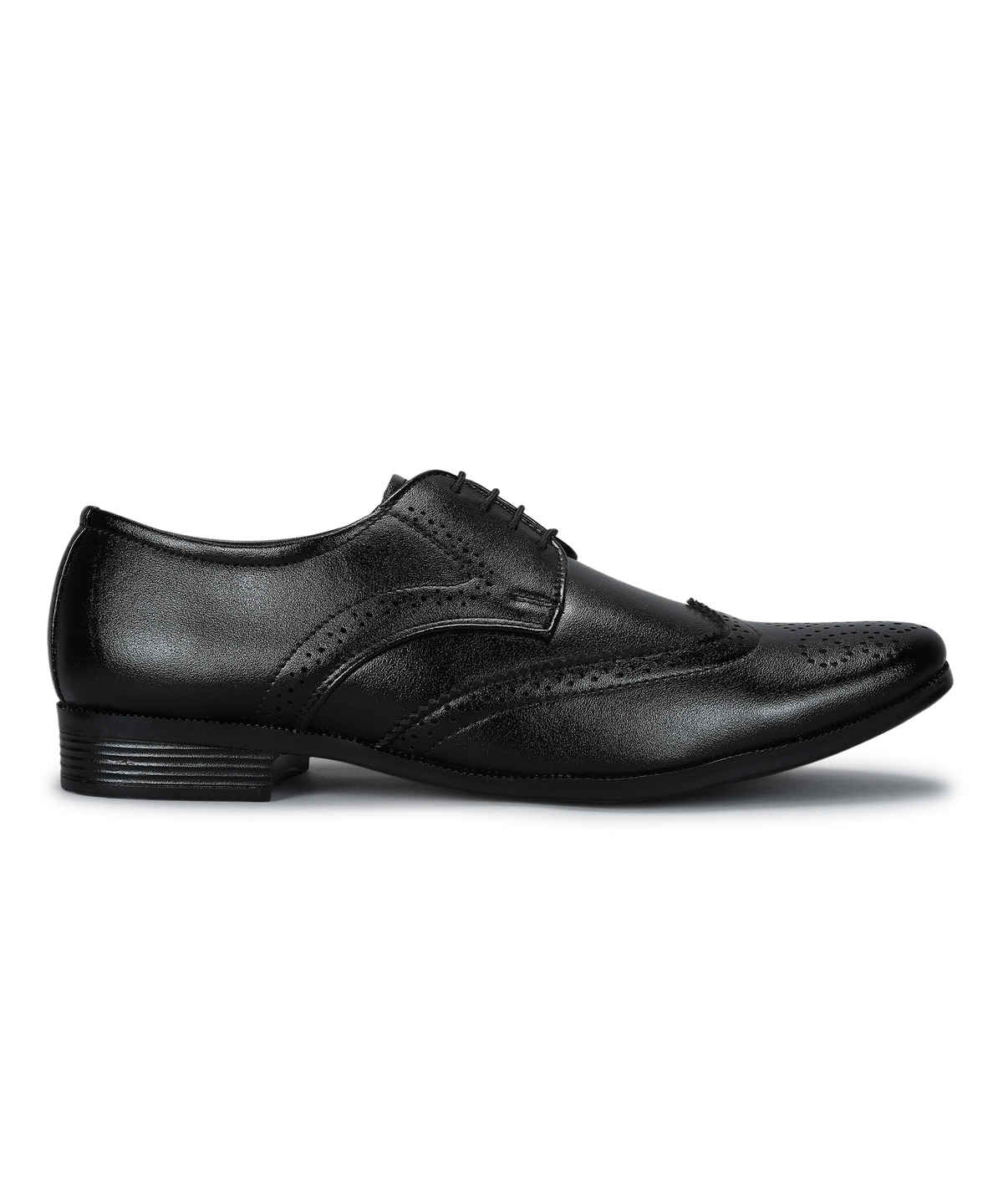 Paragon Men's Black Pvc Formal Shoes K11242G UK 6