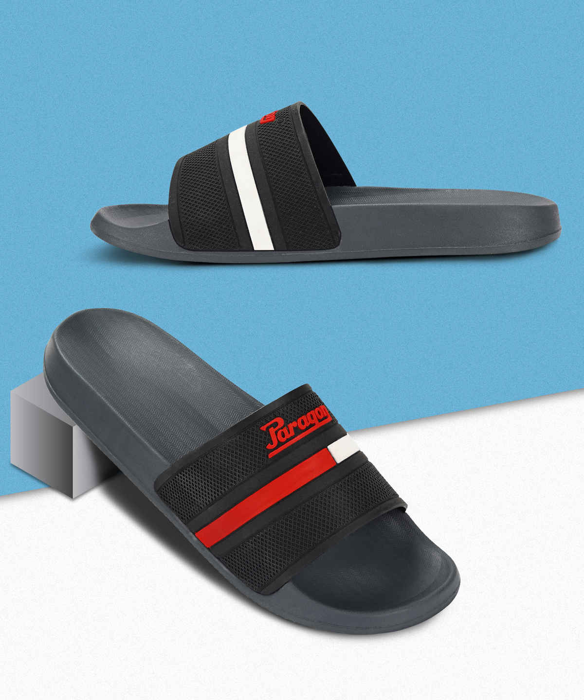 Paragon Men's Black Eva Slippers EVK10917G UK 8