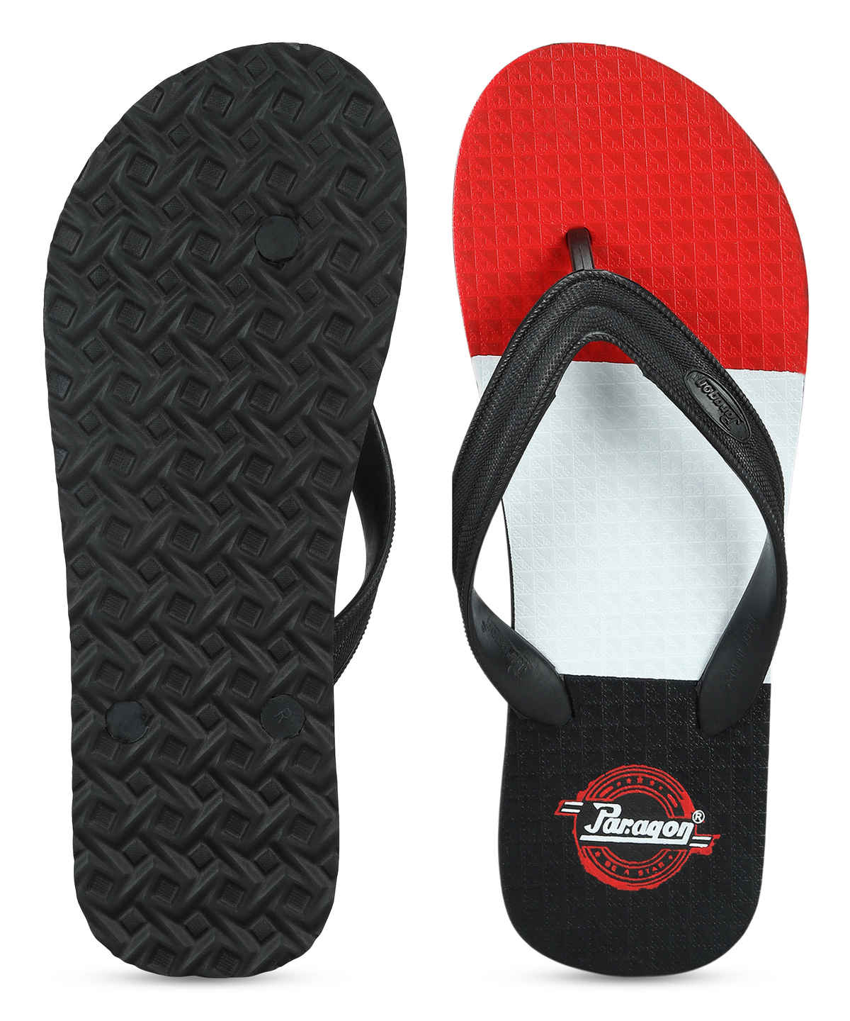 Paragon Men's White Hwk Slippers HWK3717G UK 9