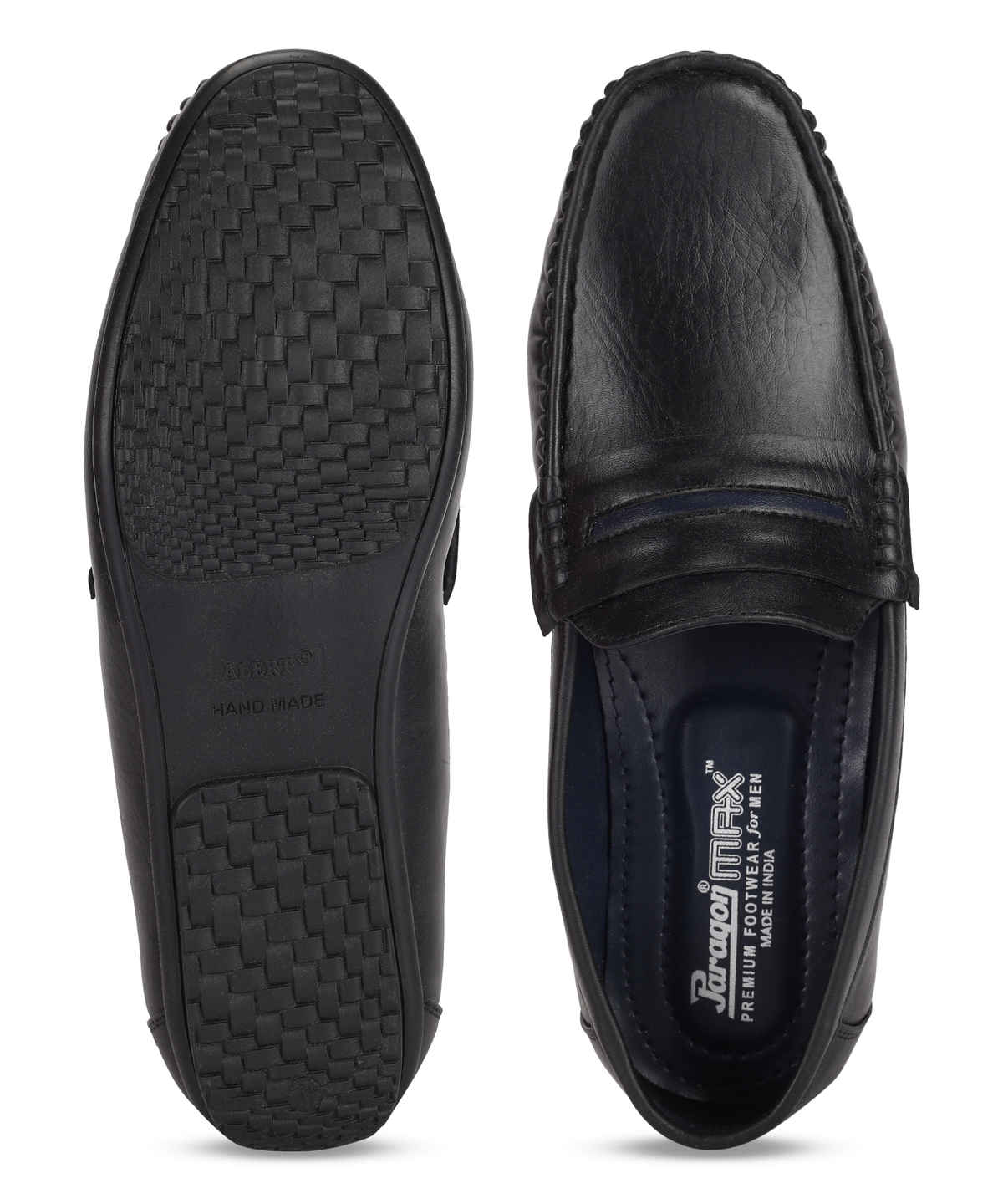 Paragon Men's Black Pvc Formal Shoes K11238G UK 9