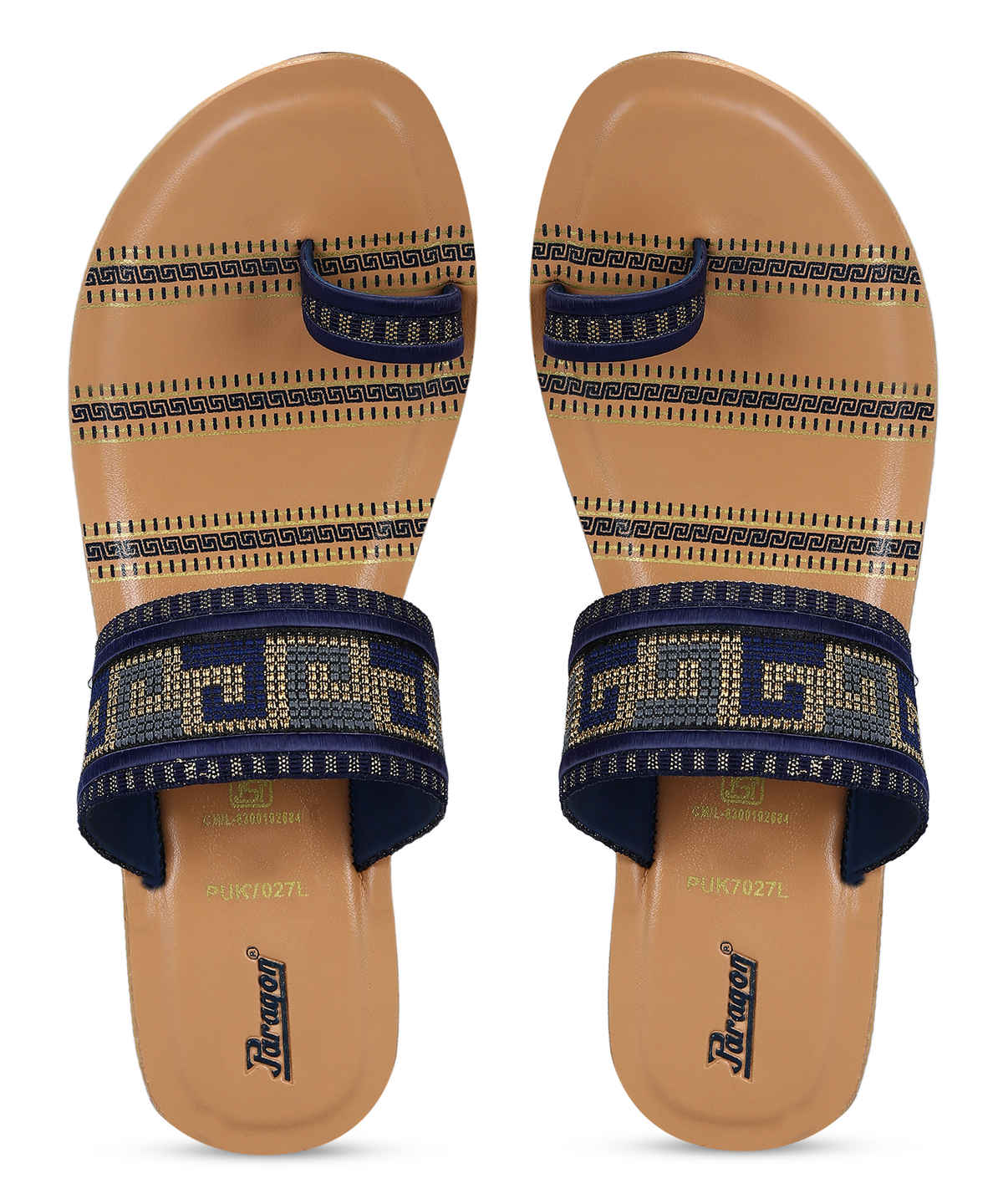 Paragon Women's Blue Pu Water Resistant Sandals PUK7027L UK 4