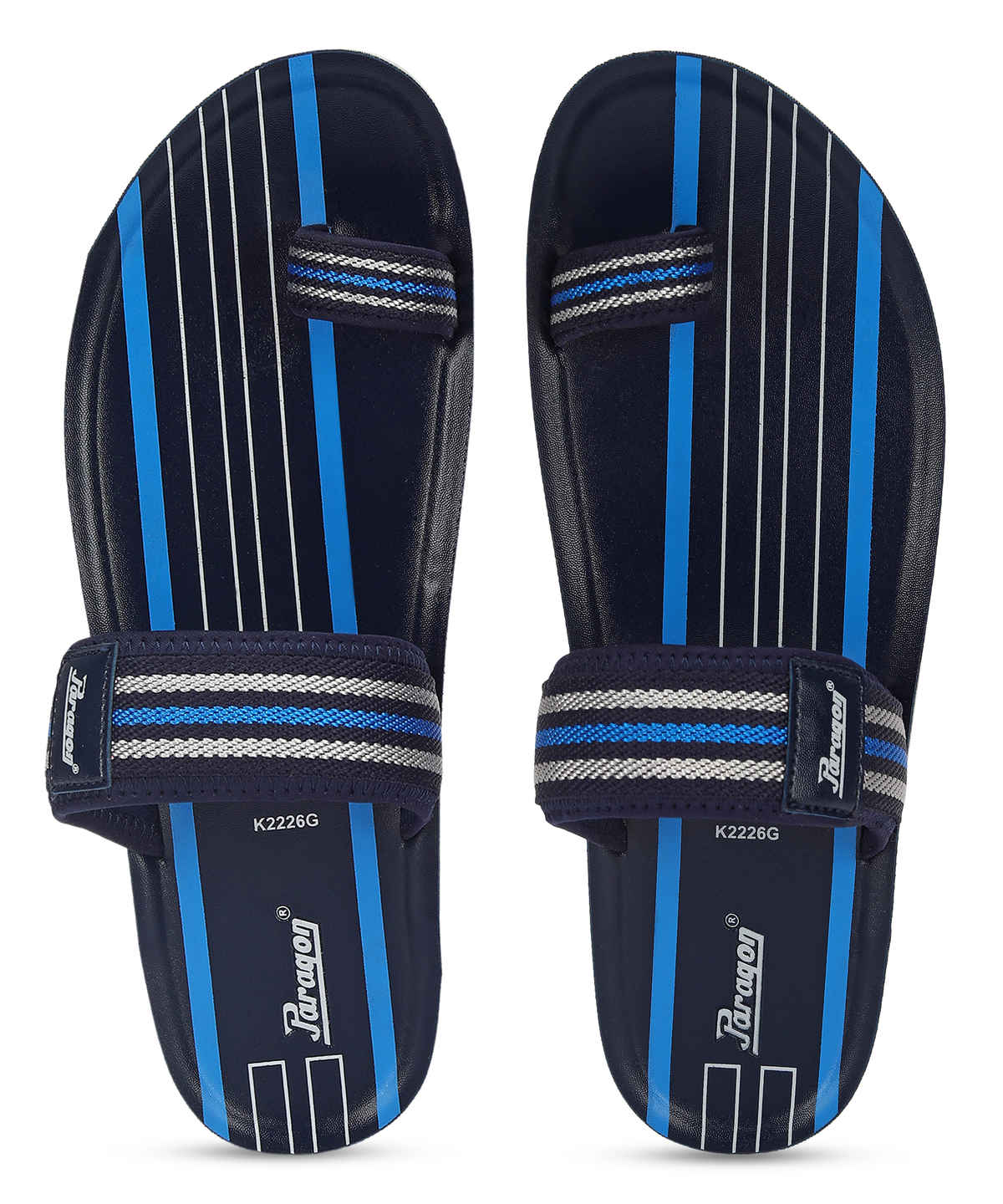 Paragon Men's Blue Pu Slippers PUK2226G UK 7