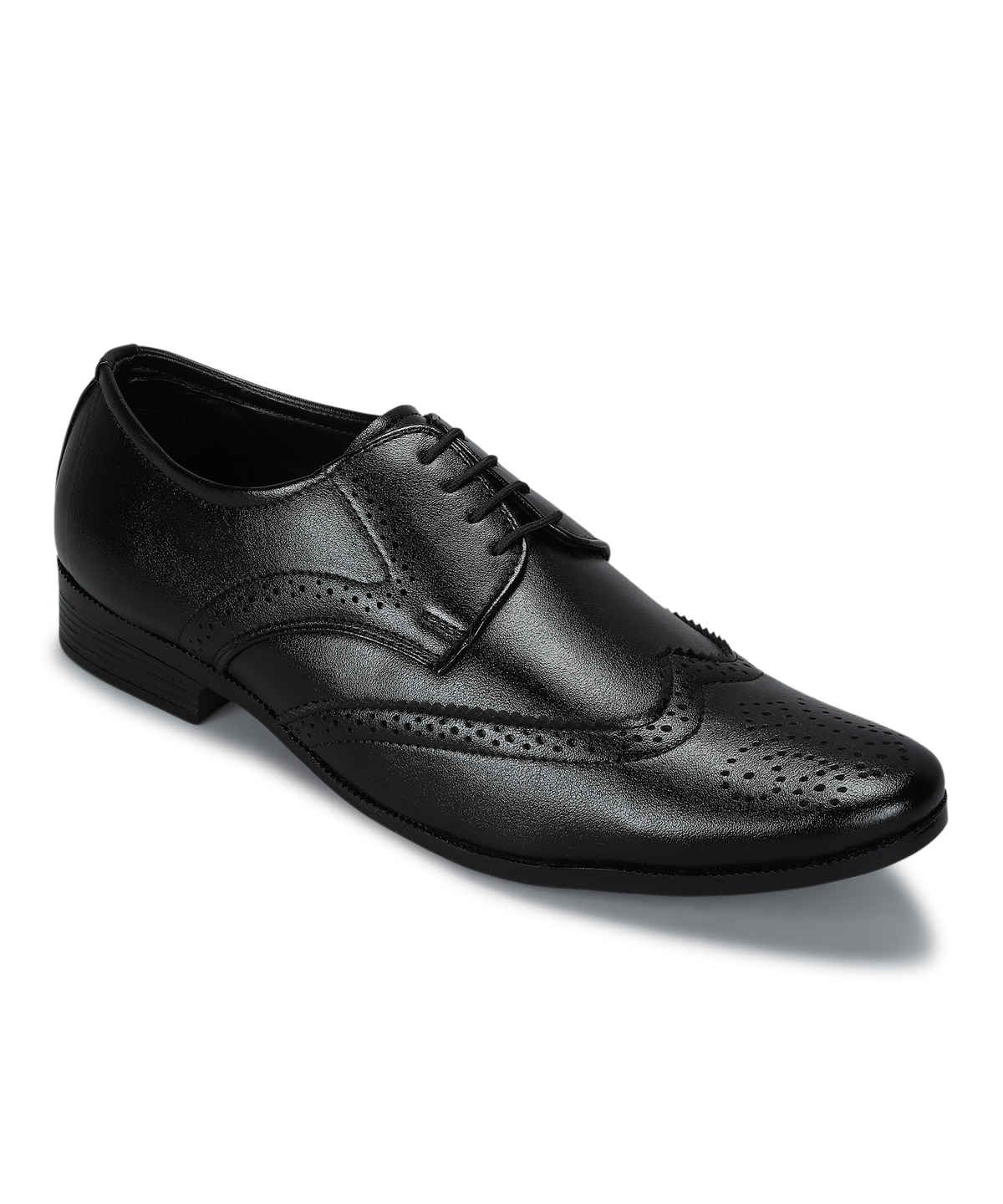 Paragon Men's Black Pvc Formal Shoes K11242G UK 10