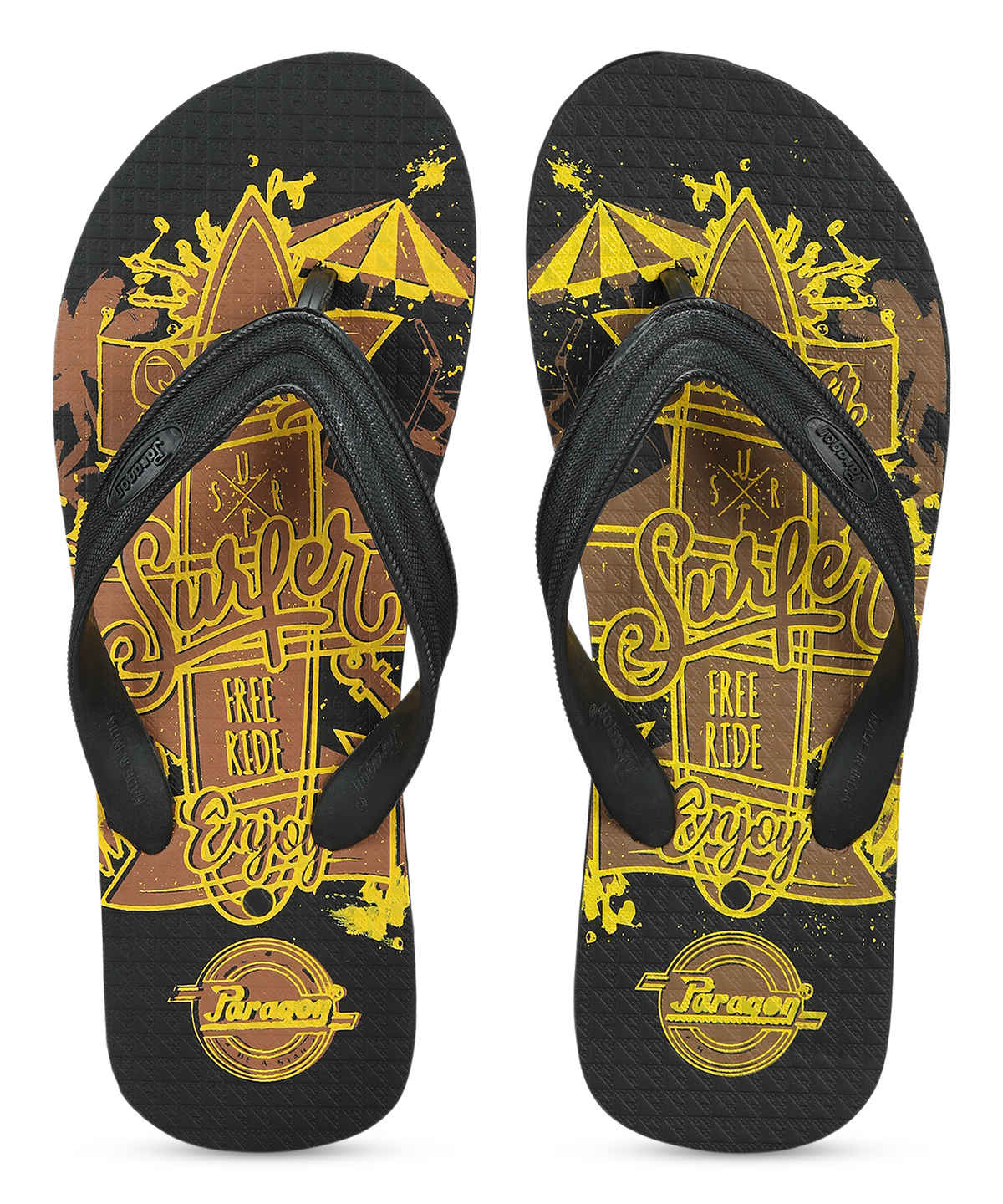 Paragon Men's Yellow Hwk Slippers HWK3719G UK 7