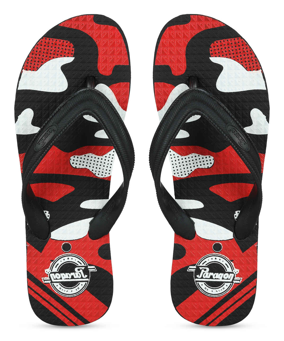 Paragon Men's Red Hwk Slippers HWK3717G UK 10