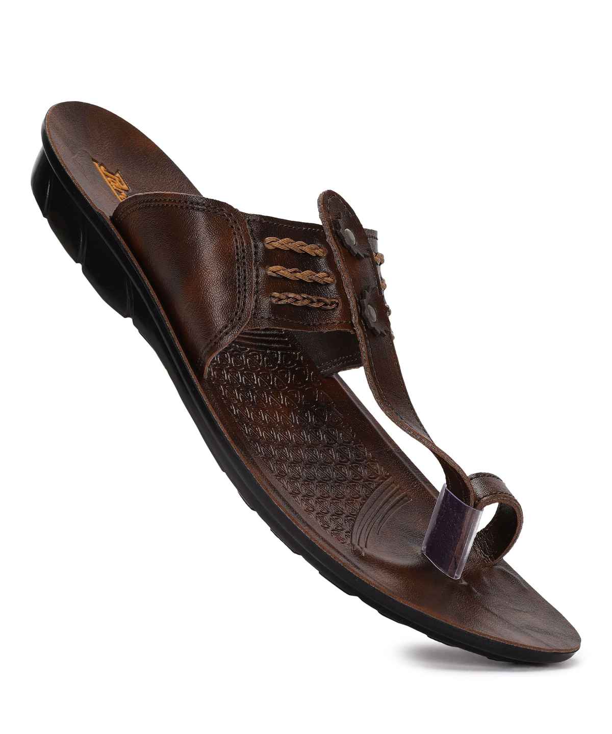 Paragon Men's Brown Pu Water Resistant Sandals PUK2230G UK 7