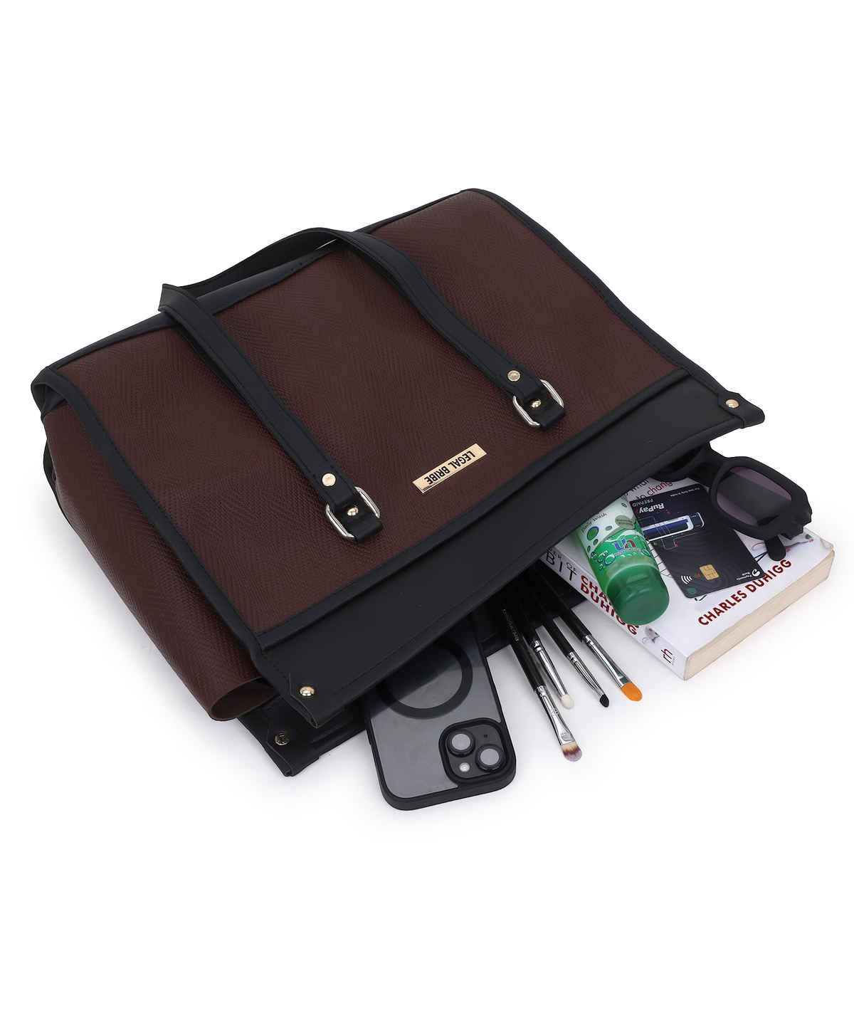 Legal Bribe Stunning Tote Bag | Brown | LB2075