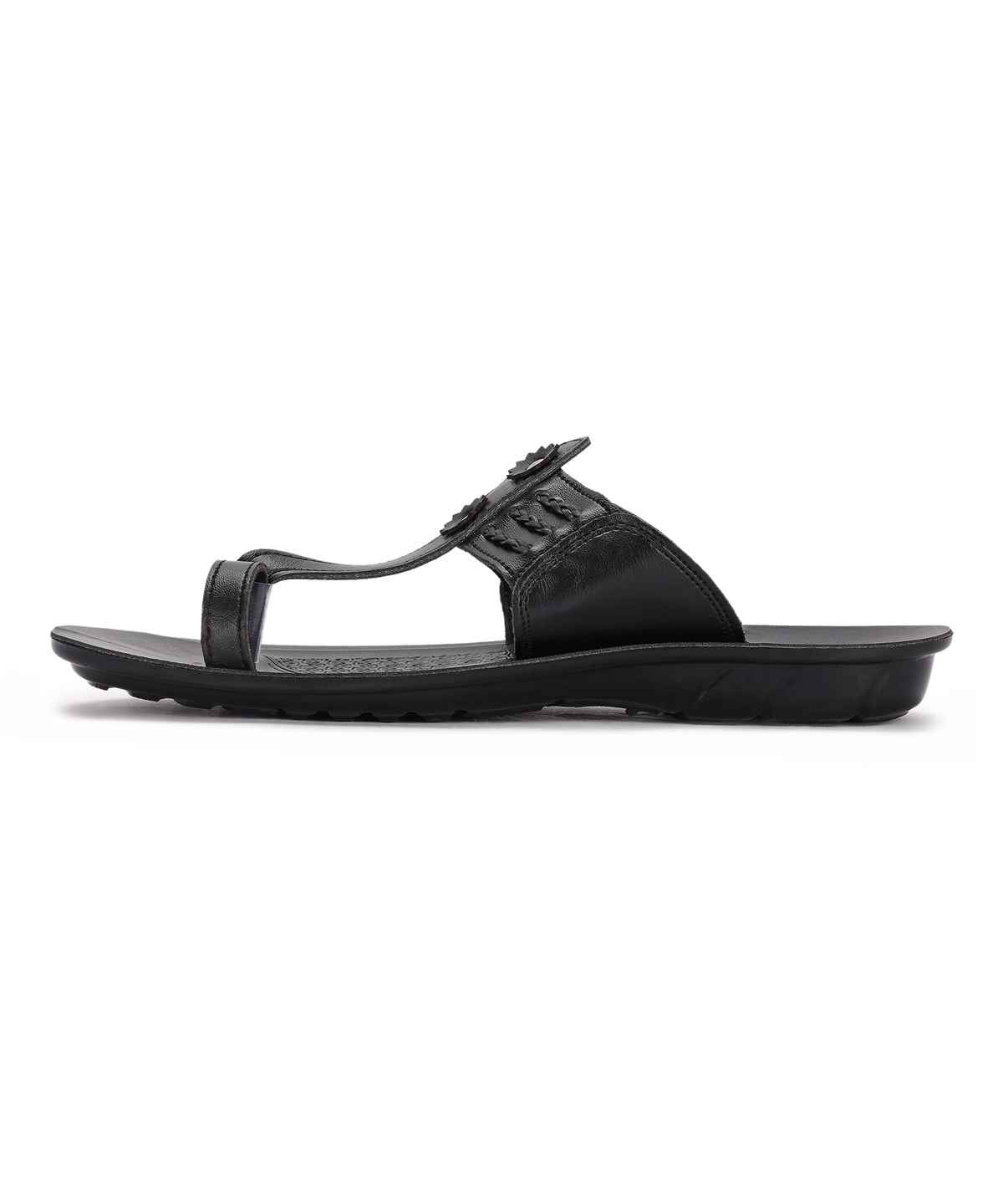 Paragon Men's Black Pu Sandals PUK2230G UK 9