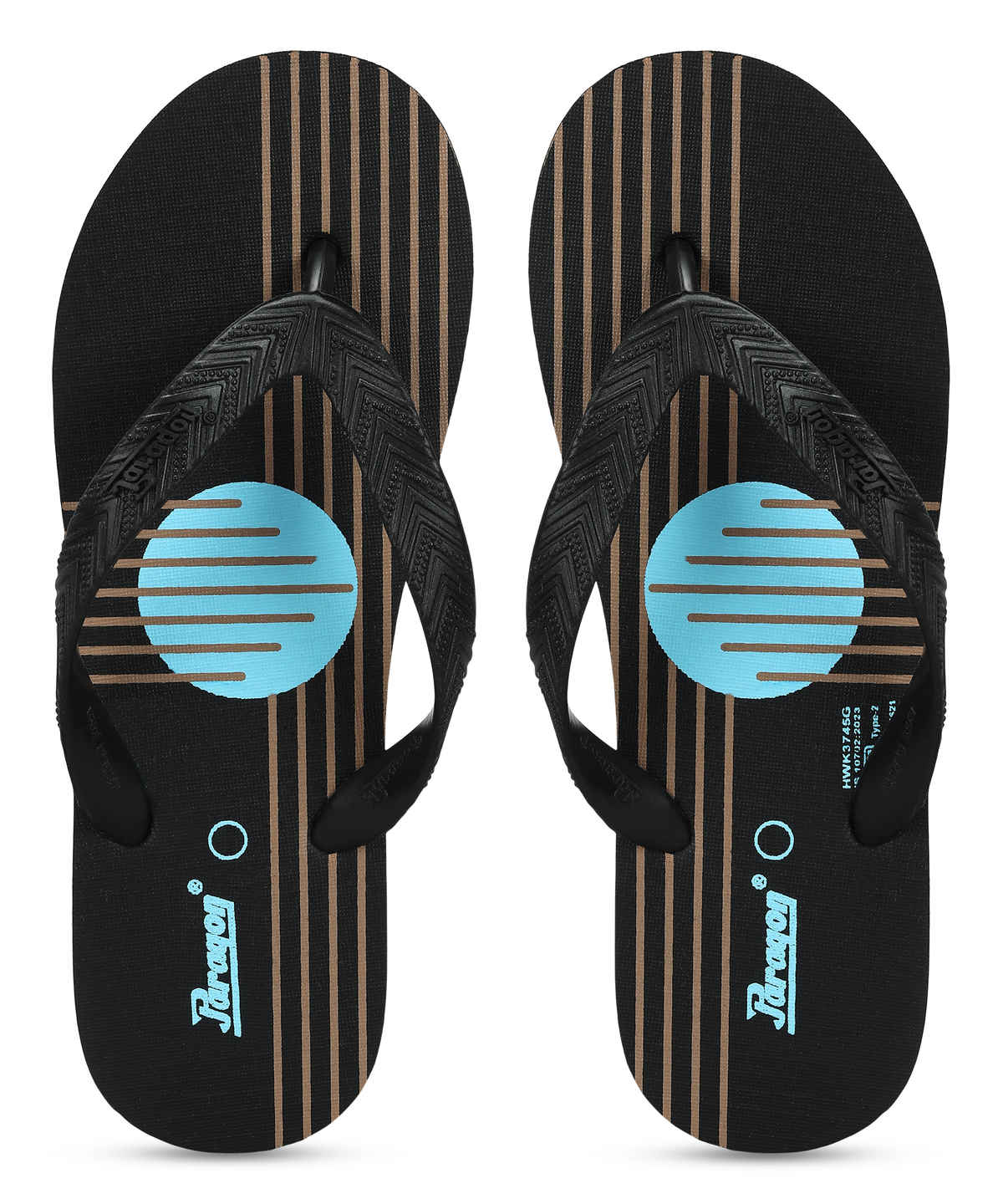 Paragon Men's Lightweight & Waterproof Hawai Slipper | Yellow - UK 10