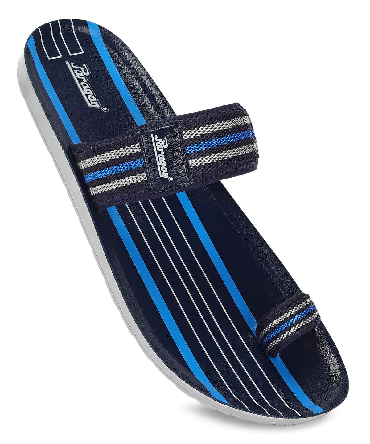 Paragon Men's Blue Pu Slippers PUK2226G UK 7
