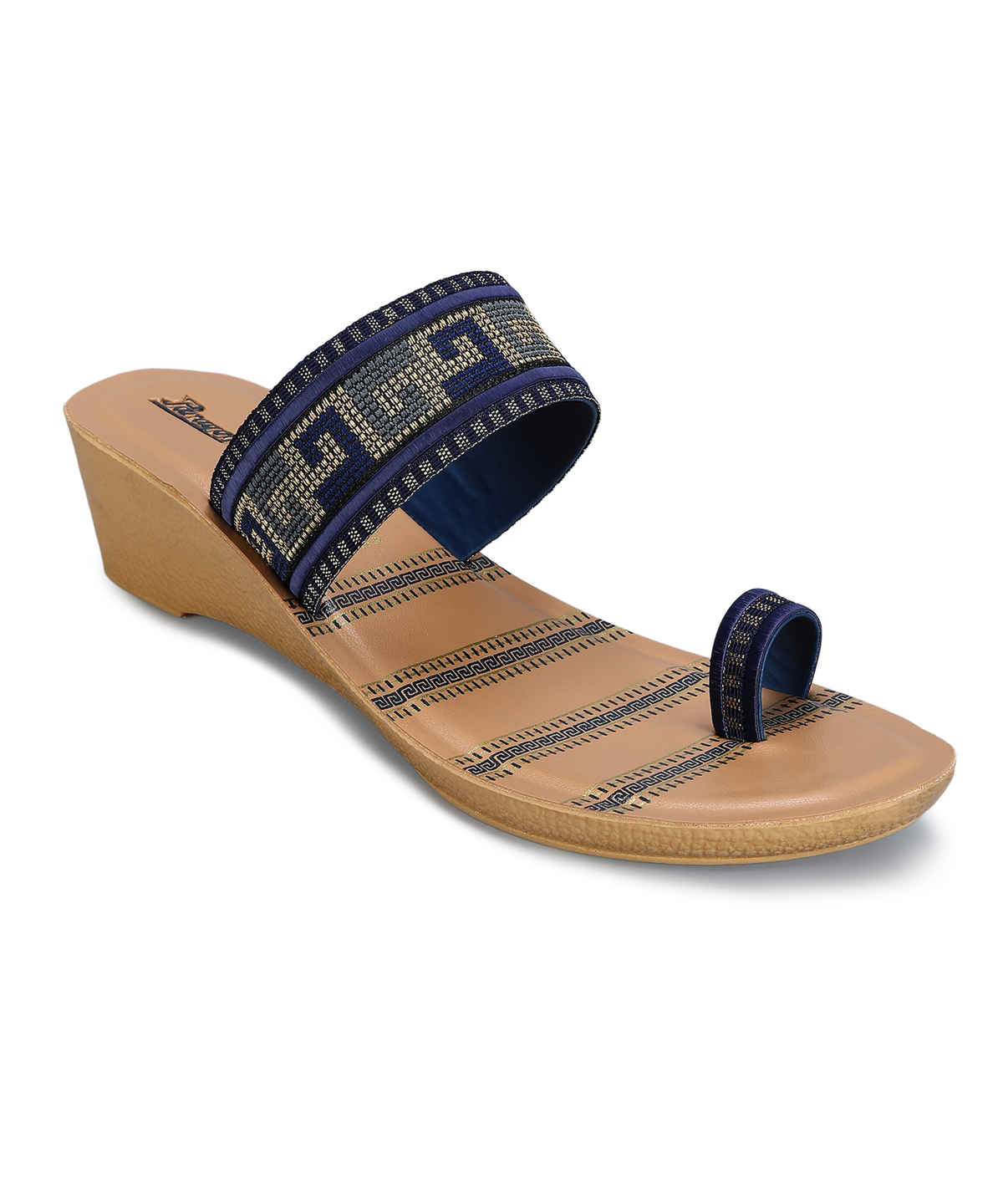 Paragon Women's Blue Pu Water Resistant Sandals PUK7027L UK 4